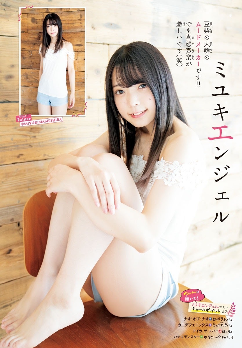 豆柴の大群 最新グラビア水着画像 19枚目