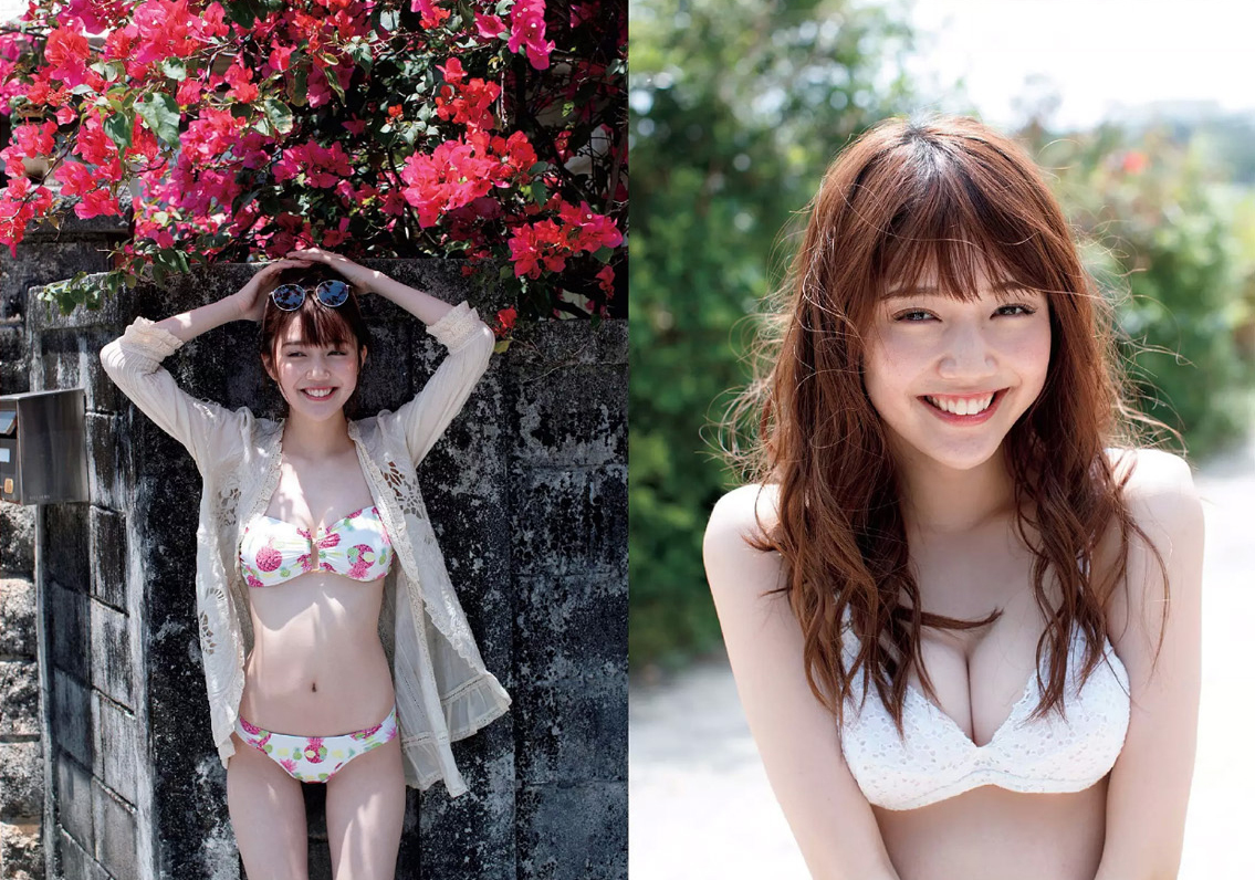 松川菜々花 ノンノ専属モデルのグラビア水着画像① 30枚目