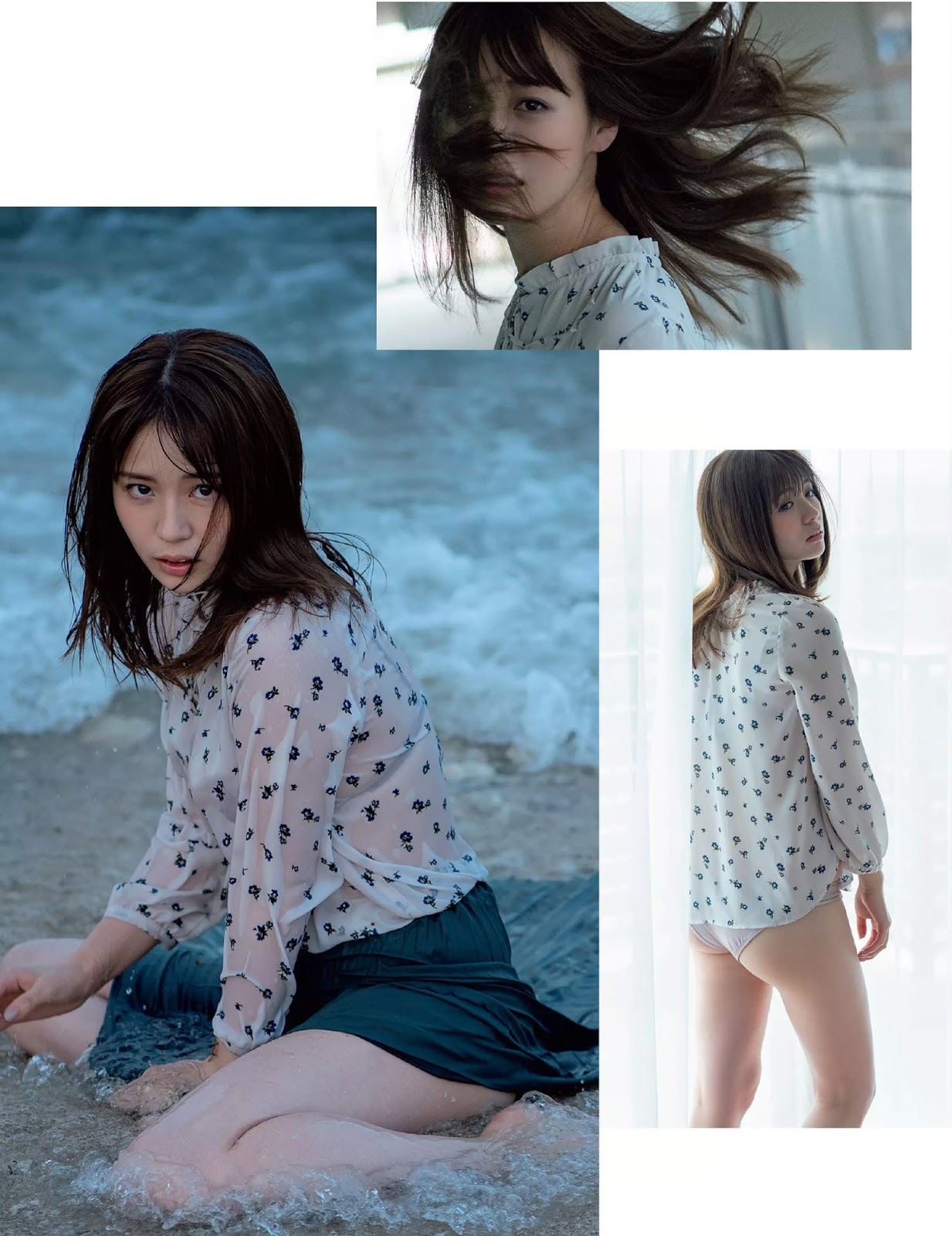 井口綾子 ミス青学のグラビア水着画像② 2枚目