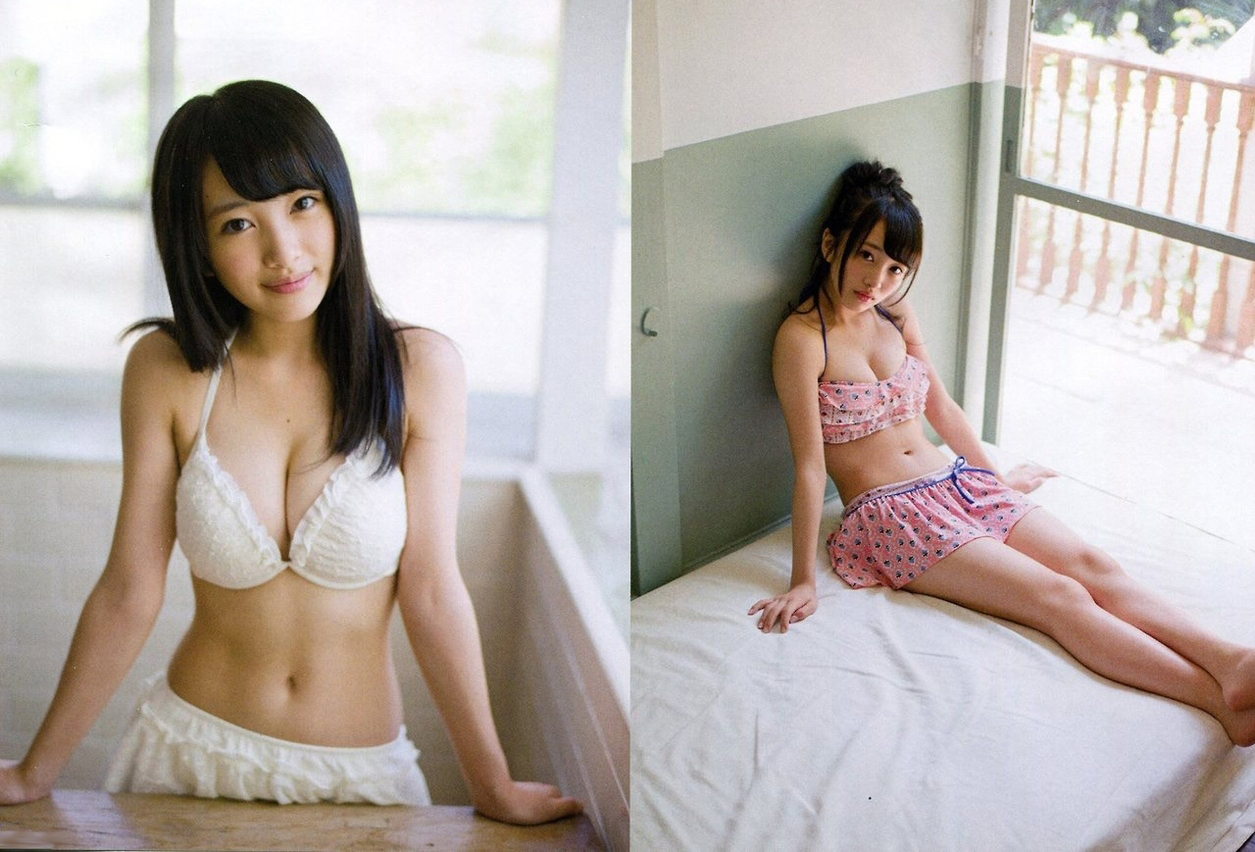 向井地美音(AKB48)グラビア水着画像① 26枚目