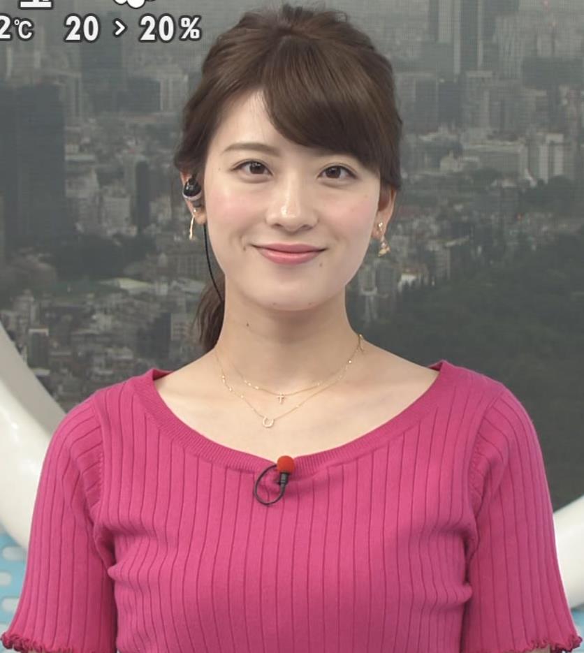 郡司恭子 日テレアナの谷間、胸チラ画像 8枚目