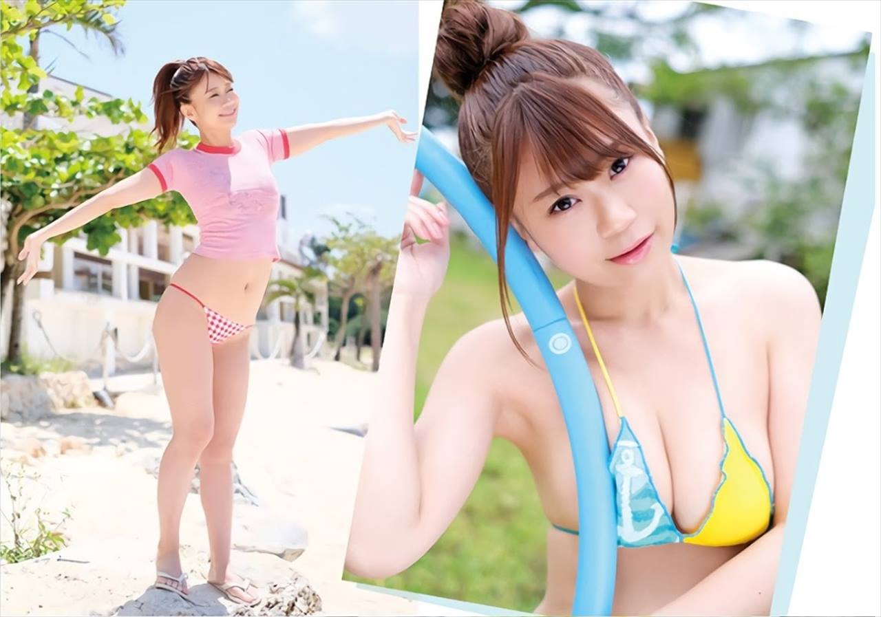 阿久津真央 最新グラビア水着画像 18枚目