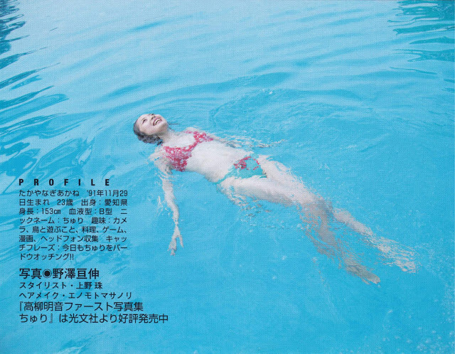 高柳明音 グラビア水着画像① 10枚目