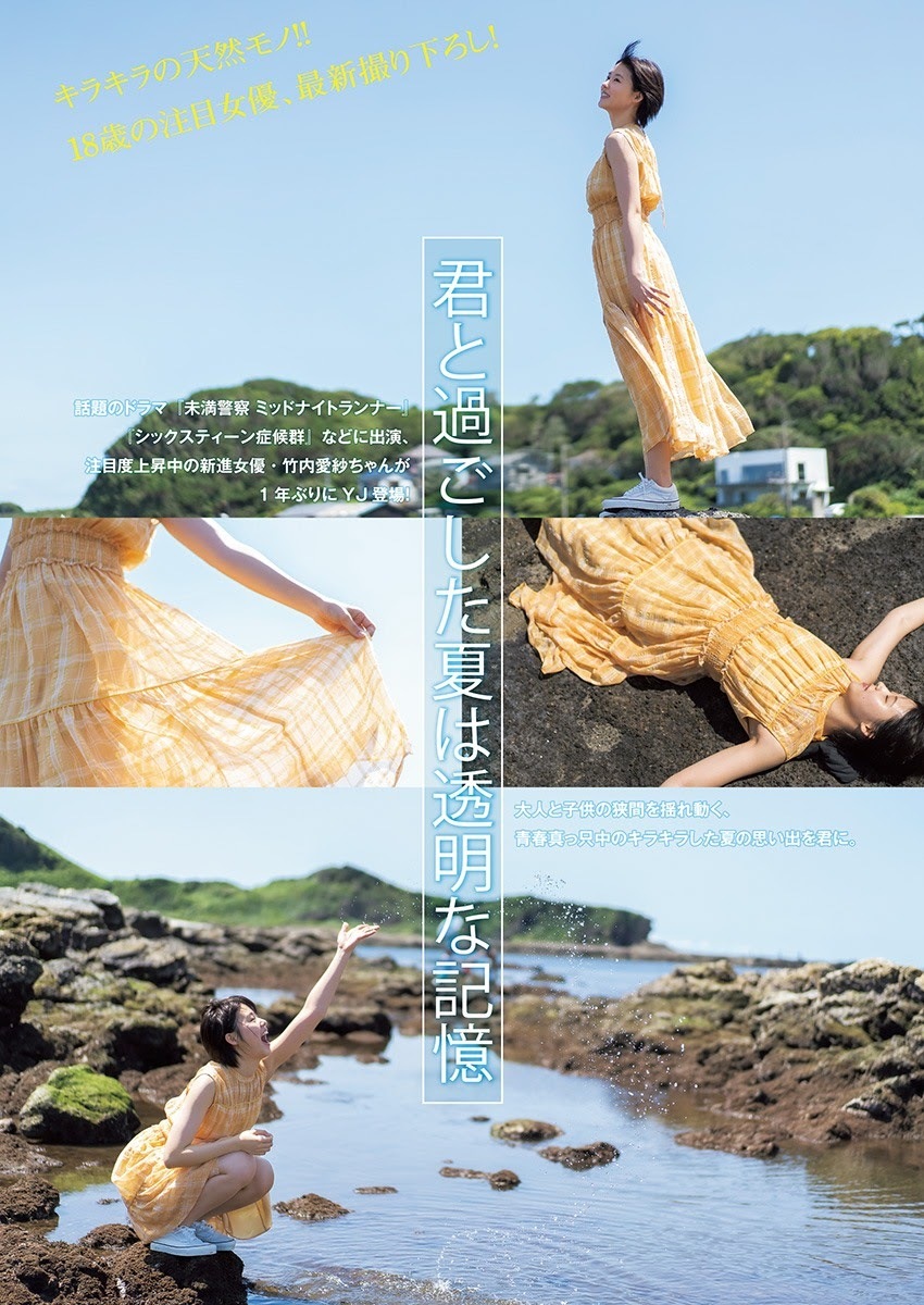 竹内愛紗 新人女優のグラビア水着画像 2枚目