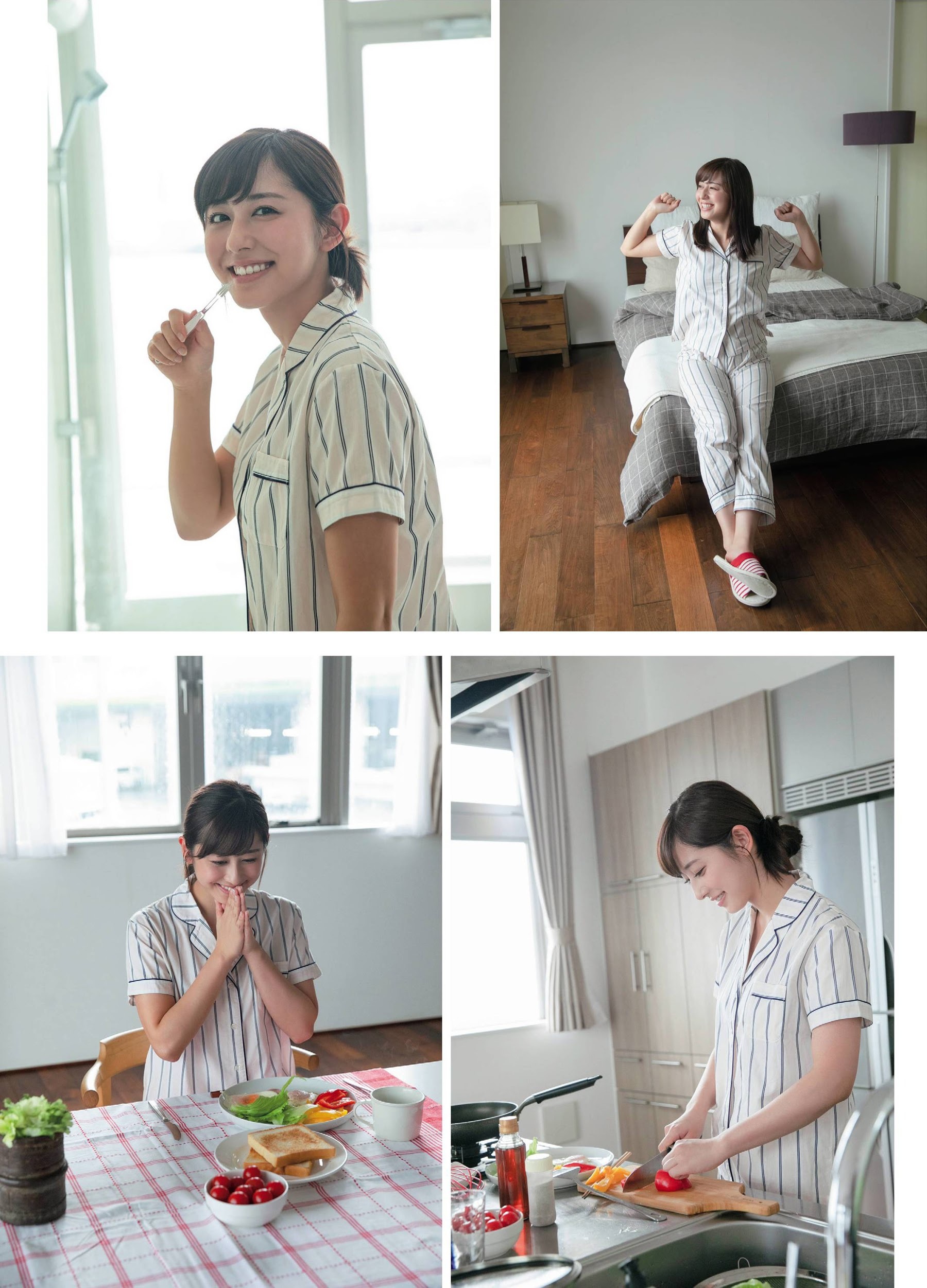 斎藤ちはる(テレ朝) 最新グラビアと胸チラ画像 9枚目