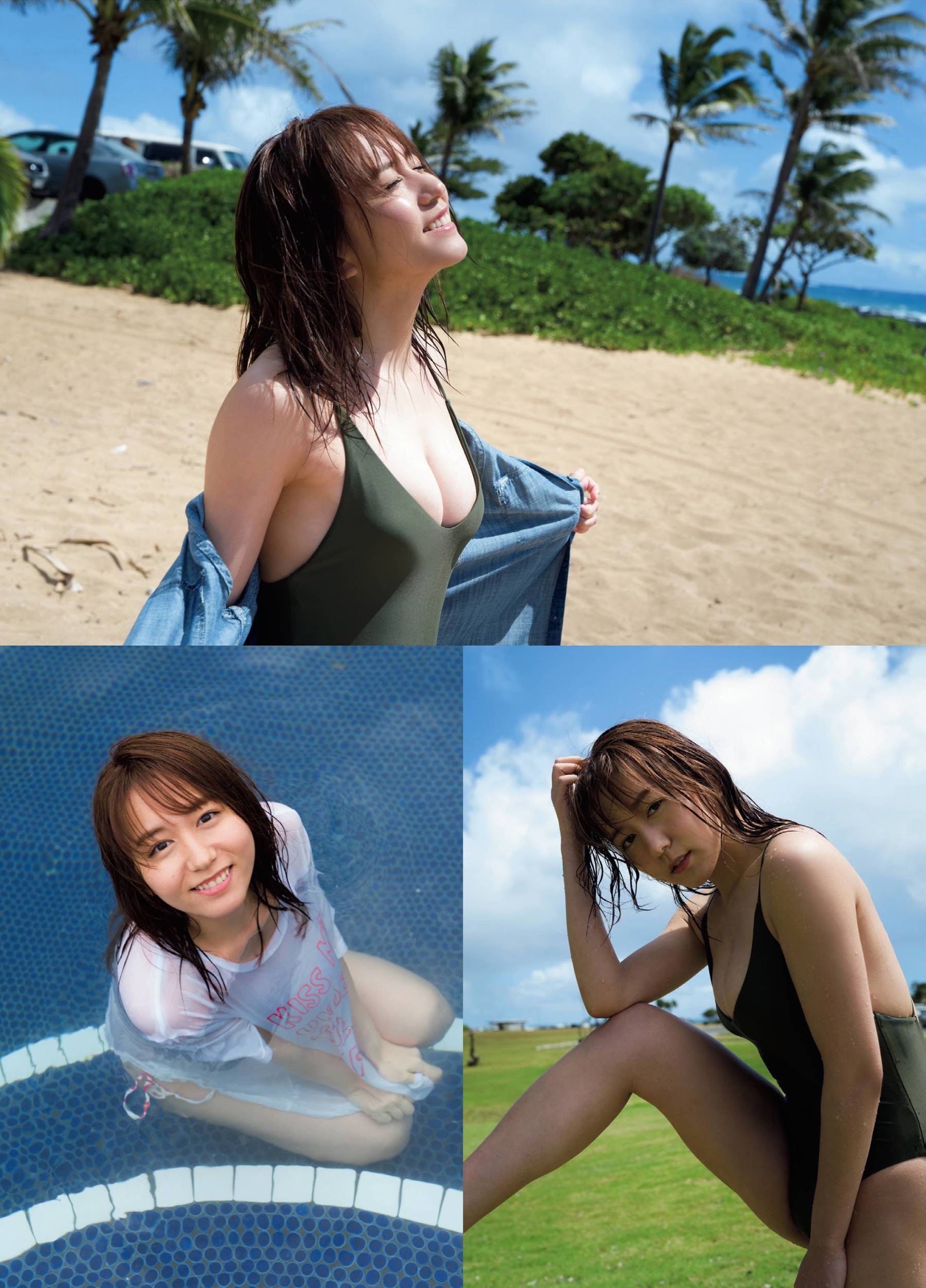 汐見まとい 最新グラビア水着画像② 6枚目