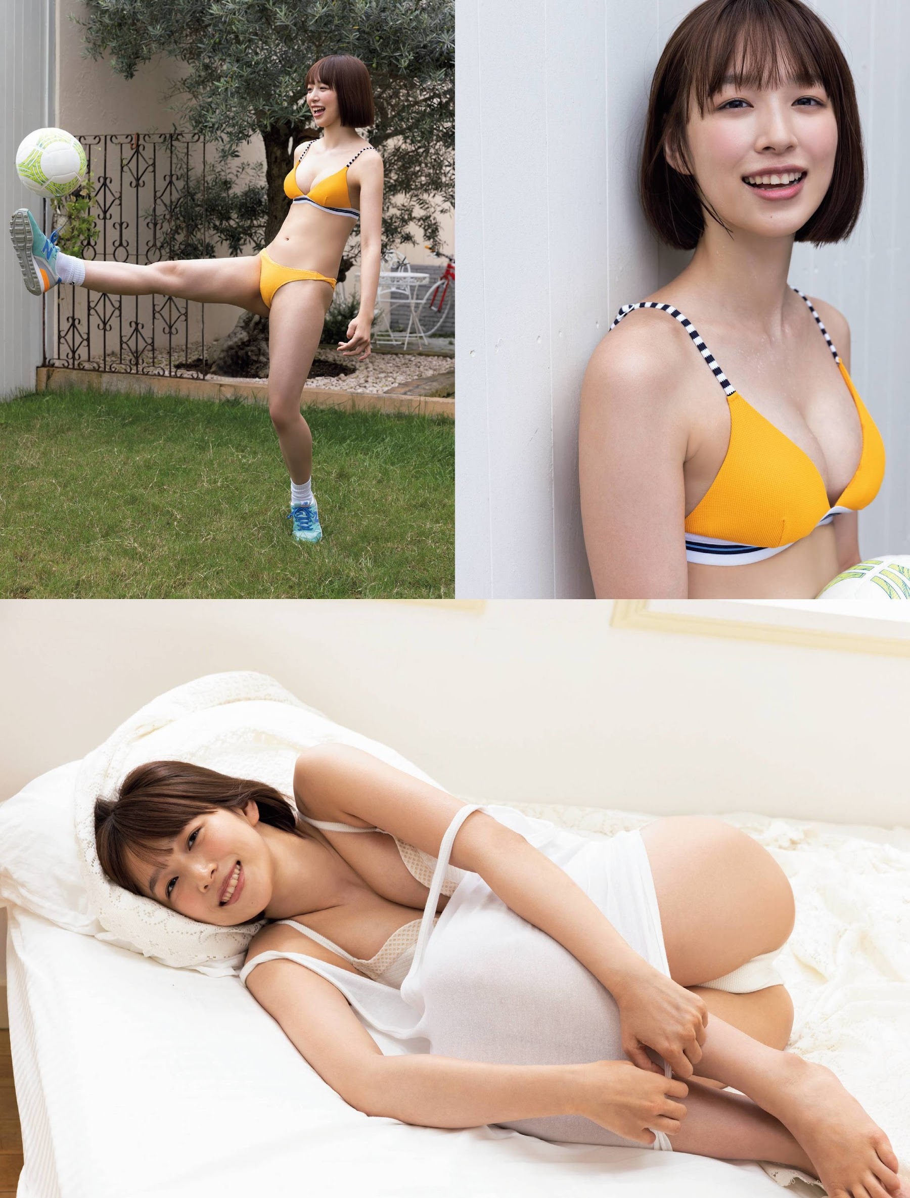 さかたりさ(坂田莉咲)最新グラビア水着画像 3枚目