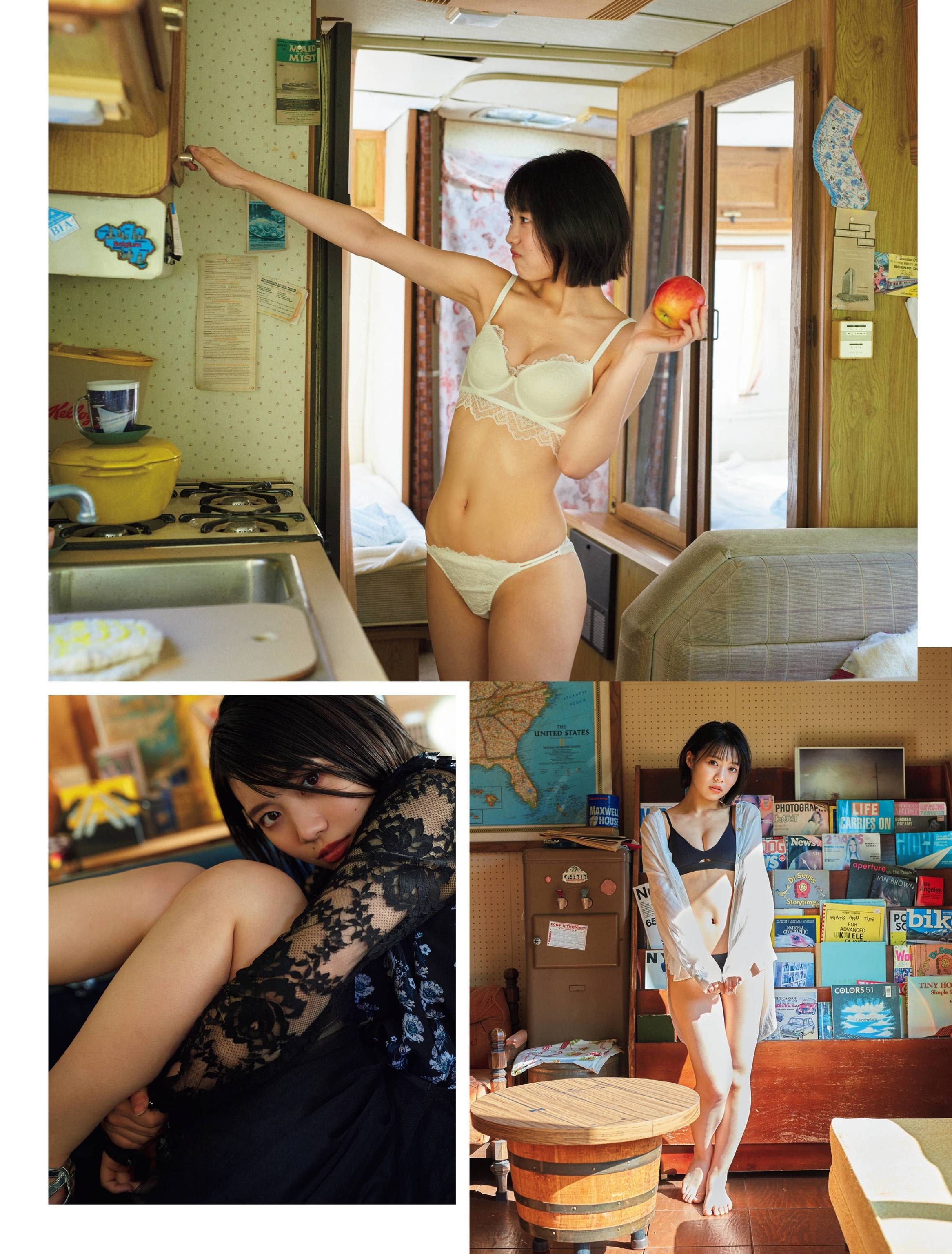 的場華鈴(虹コン)最新グラビア水着画像 3枚目