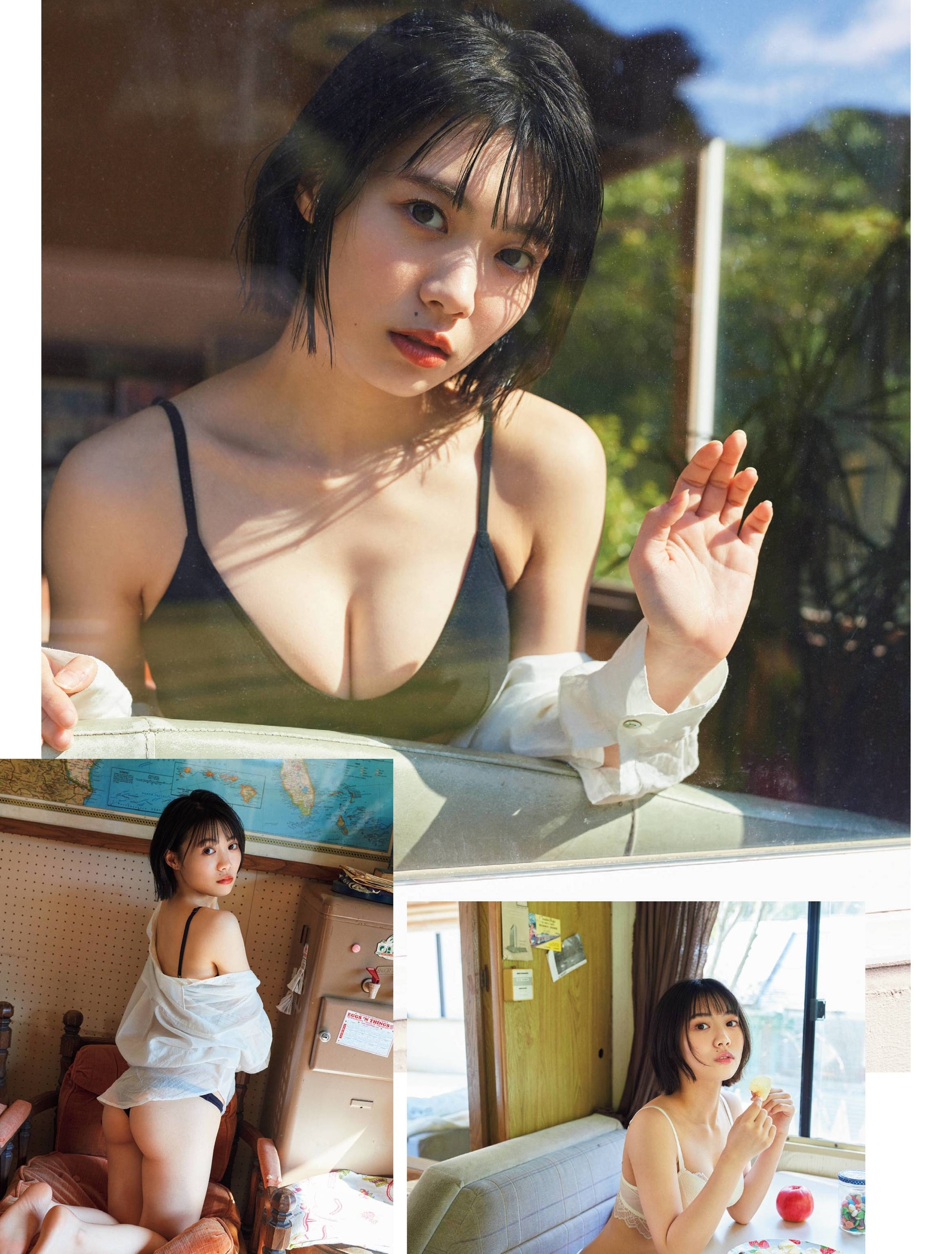 的場華鈴(虹コン)最新グラビア水着画像 4枚目