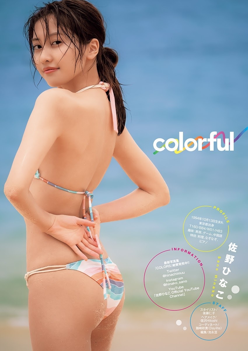 佐野ひなこ グラビア水着画像① 9枚目