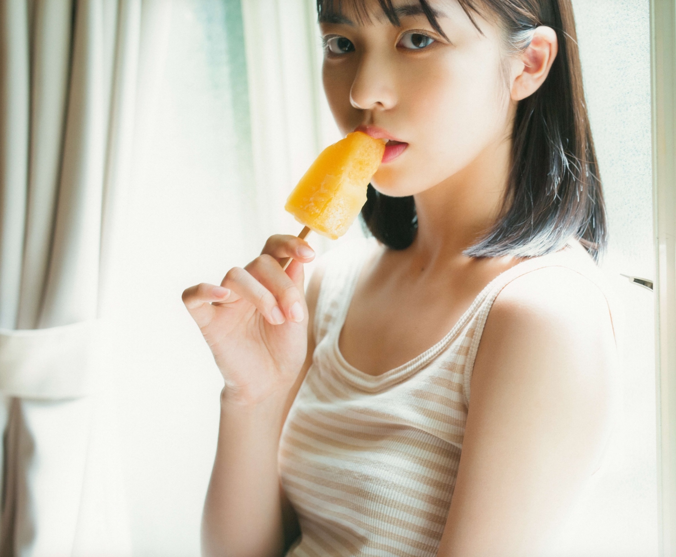 正源司陽子(日向坂46)最新グラビア画像② 4枚目