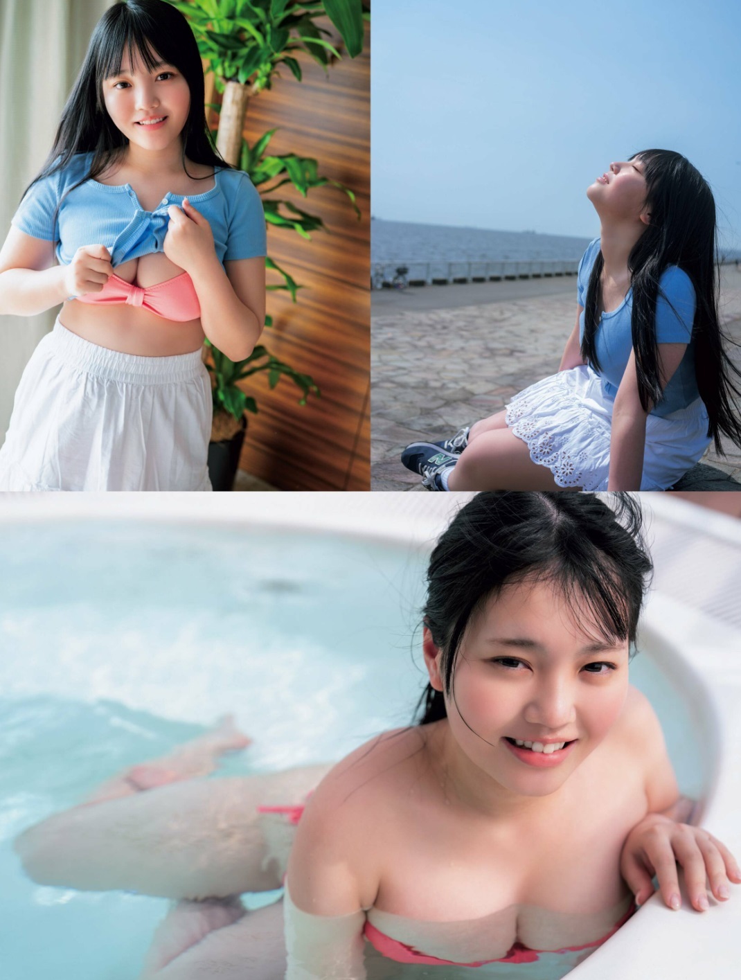鈴原すず 最新グラビア水着画像③ 3枚目