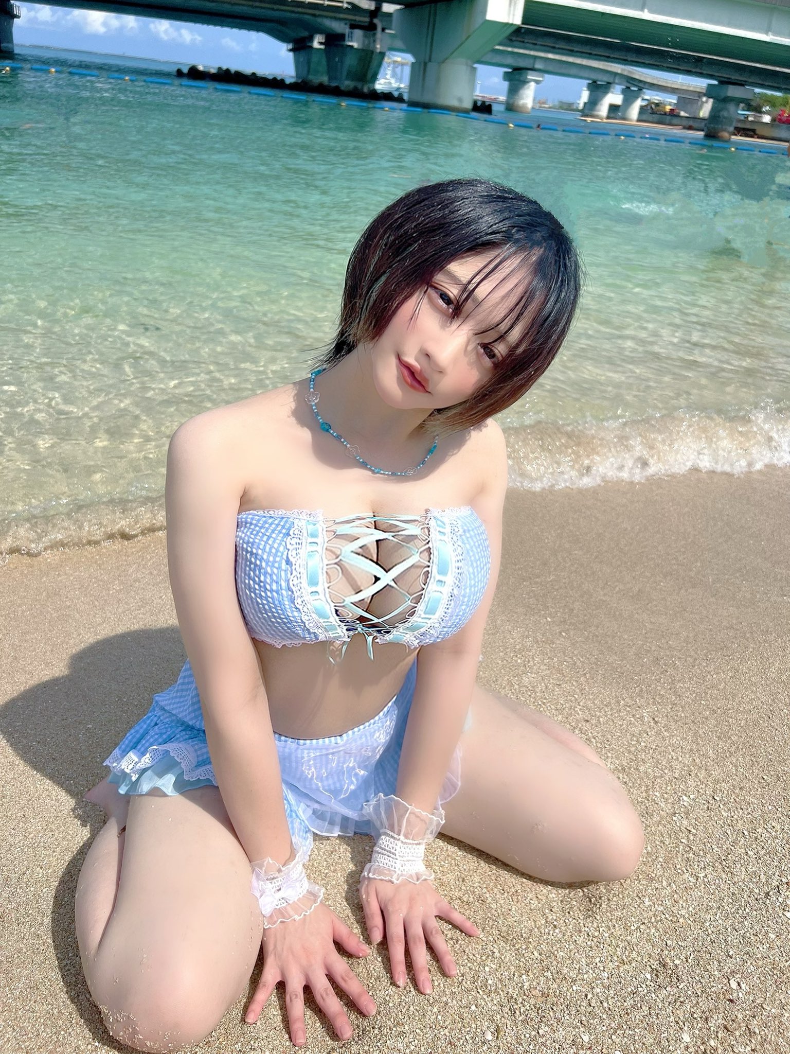 山田あい 最新グラビア水着画像④ 18枚目
