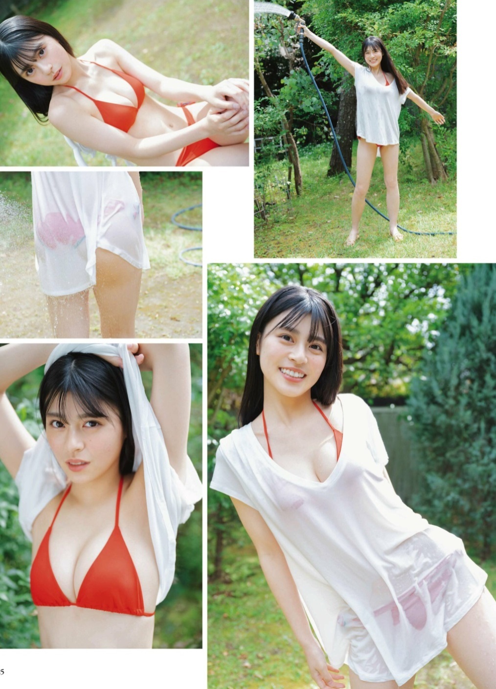 板垣心和(NMB48)最新グラビア水着画像 27枚目