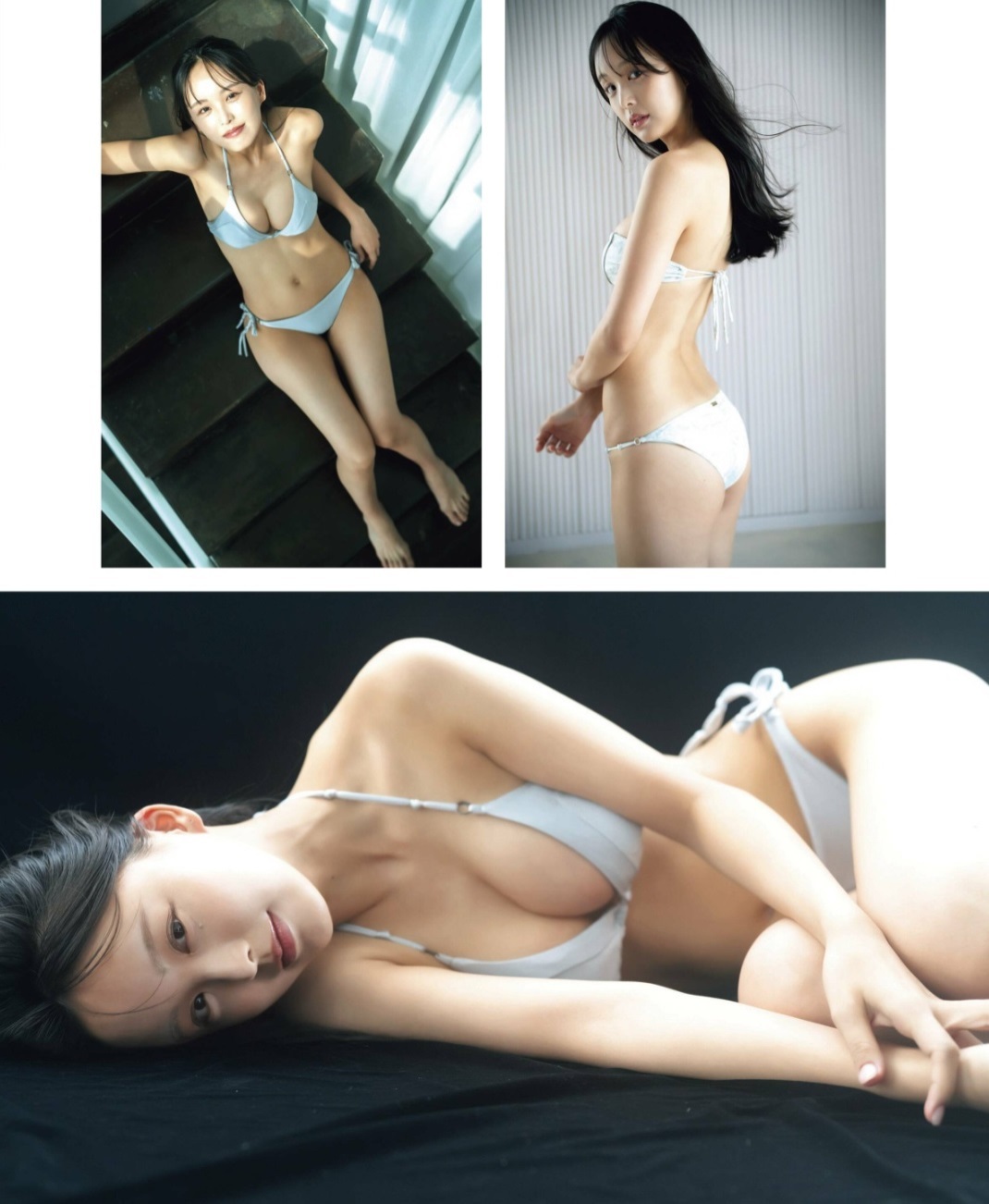 福田朱里(STU48)最新グラビア水着画像 4枚目