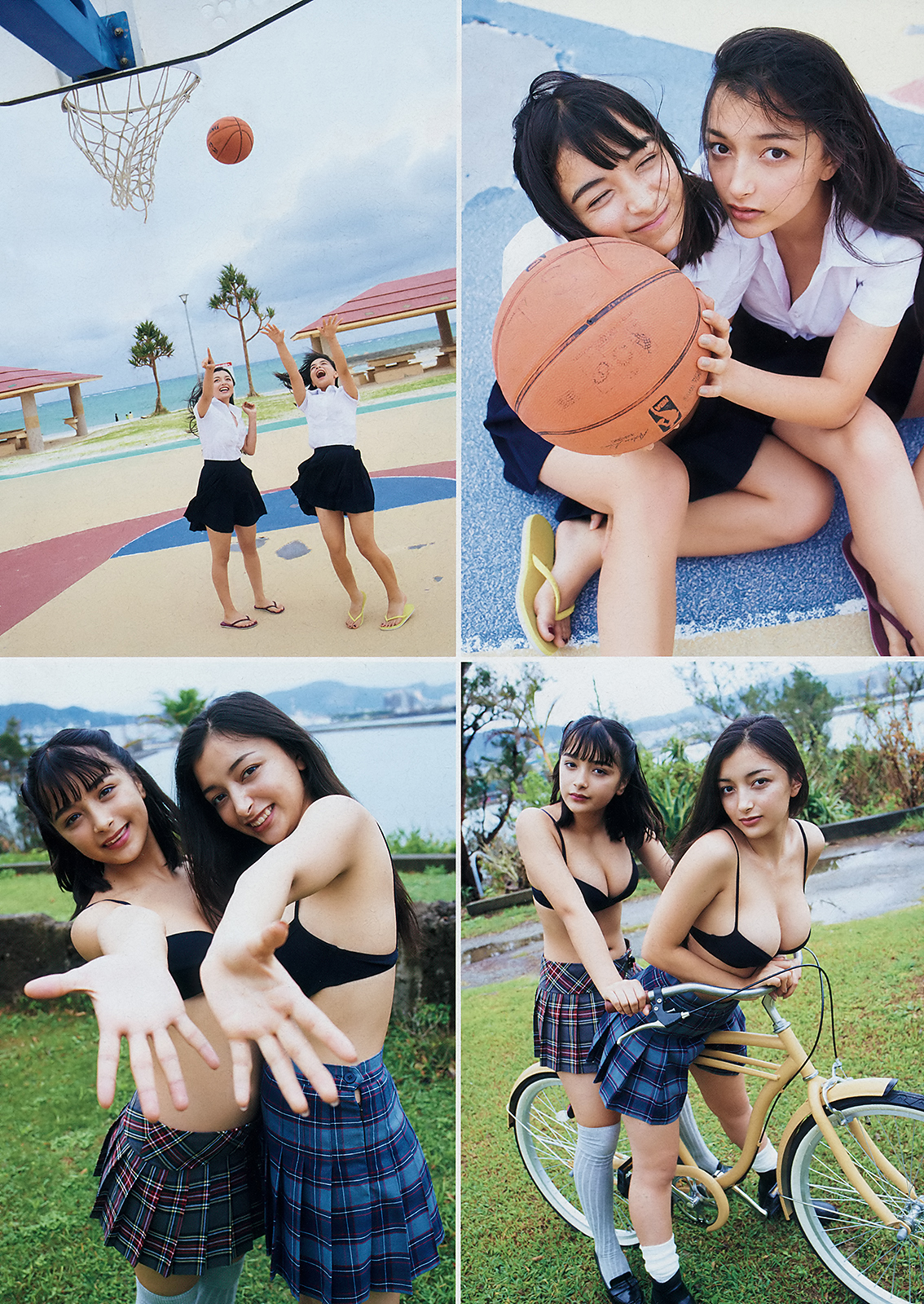 エリマリ姉妹 最新グラビア水着画像② 28枚目