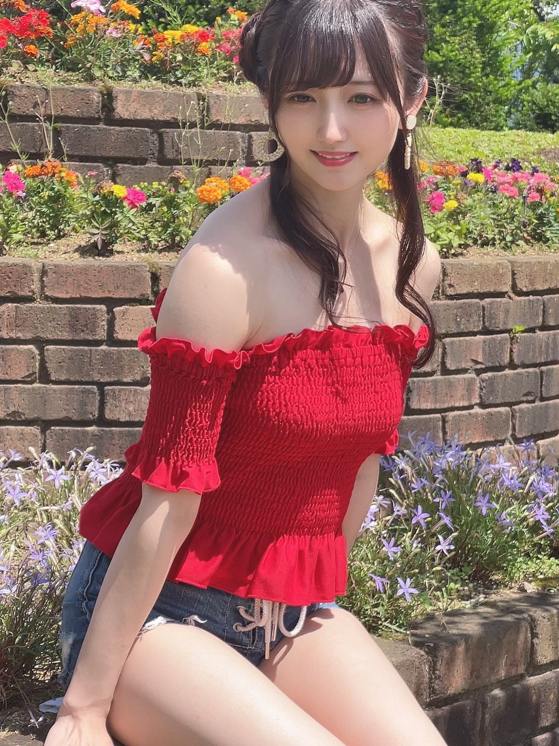 岡田夢以 最新グラビア水着画像 9枚目