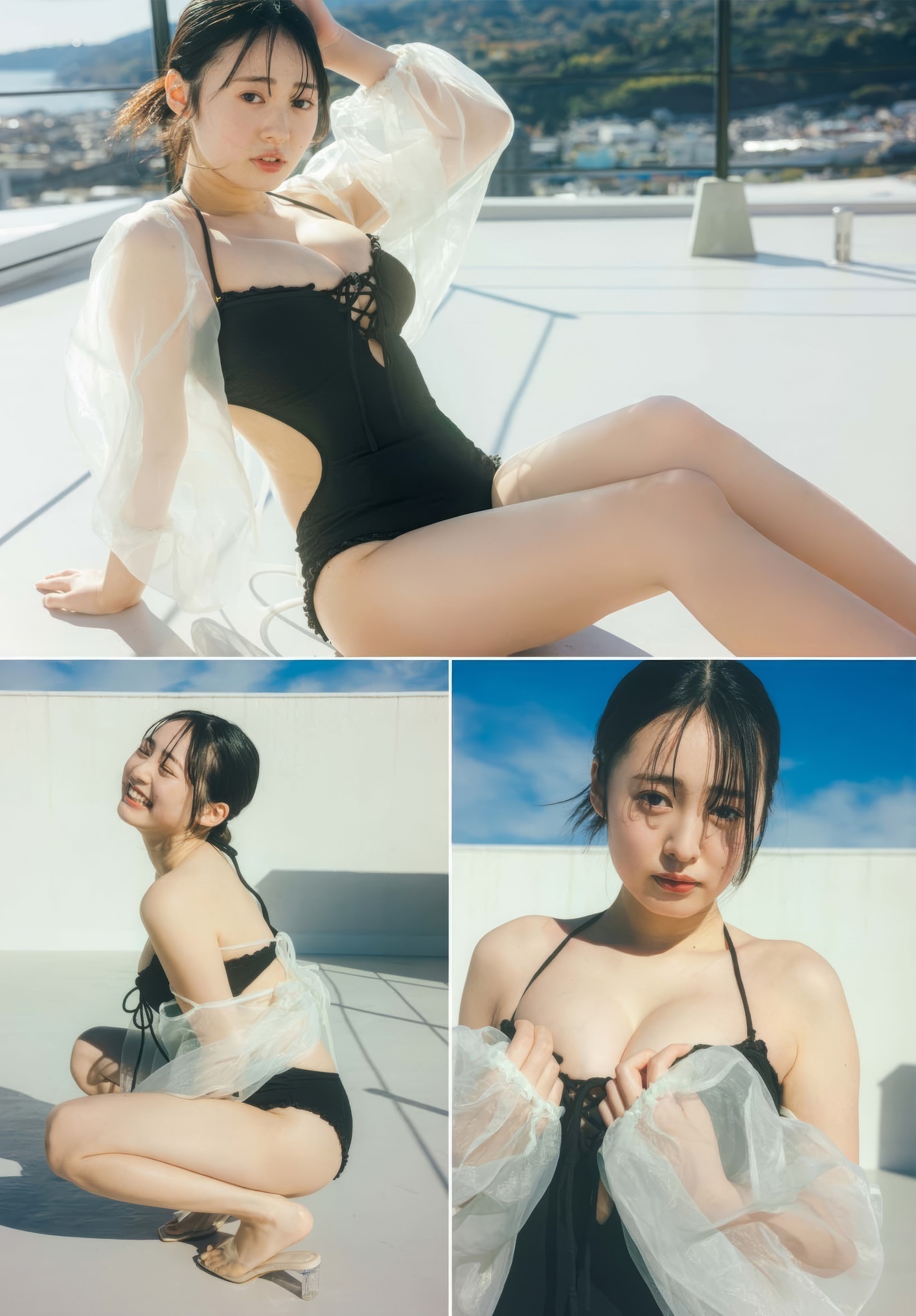 白濱美兎 最新グラビア水着画像⑤ 3枚目