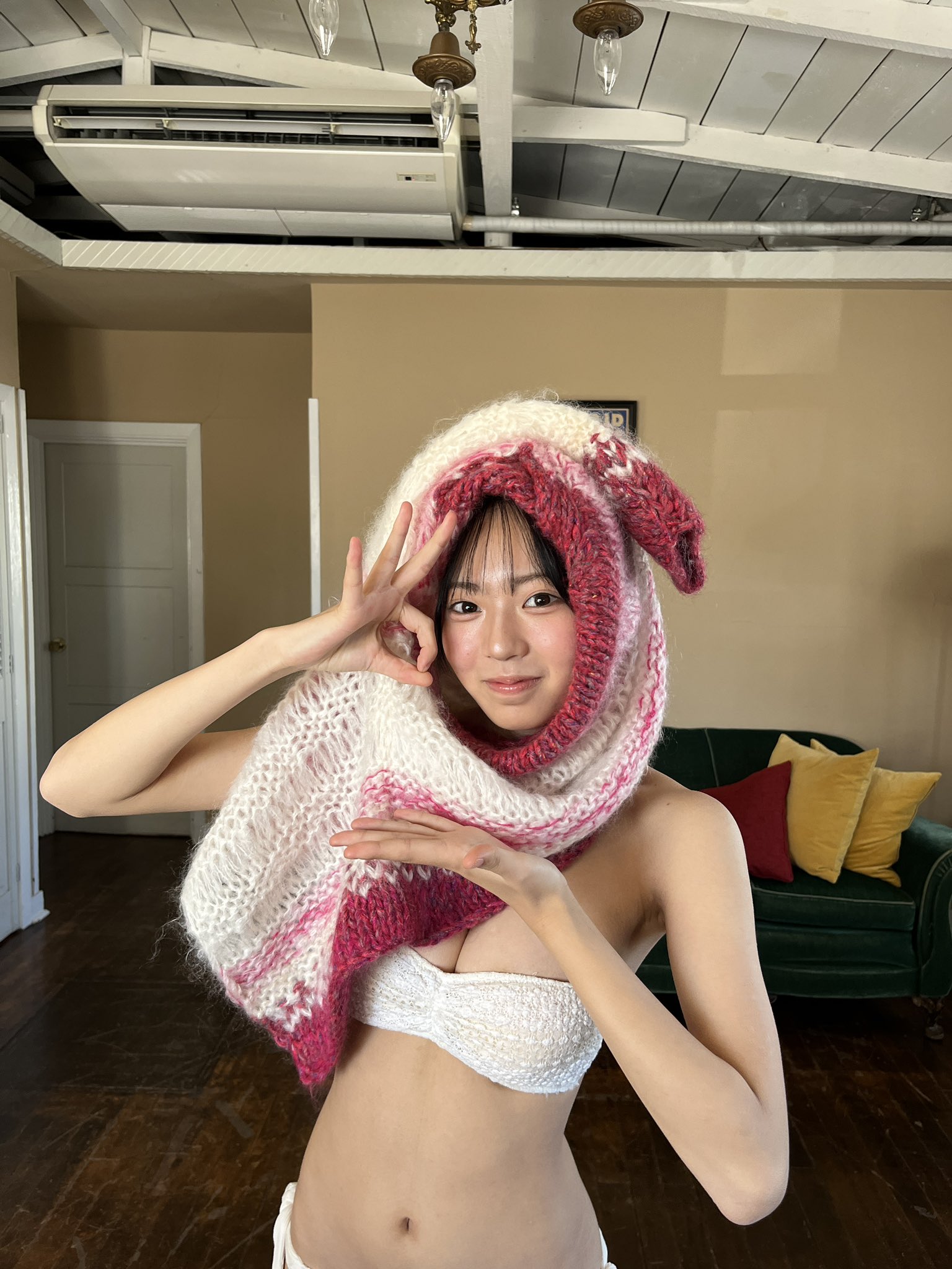 奥村桃夏 最新グラビア水着画像 14枚目