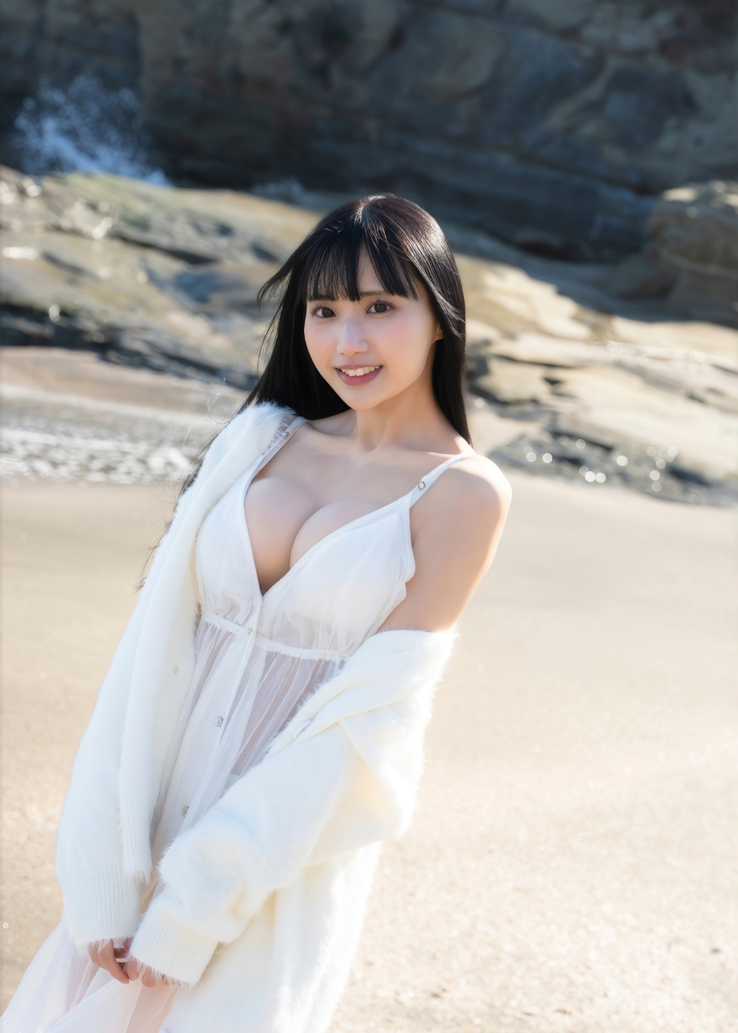 杏仁みる 最新グラビア水着画像 8枚目