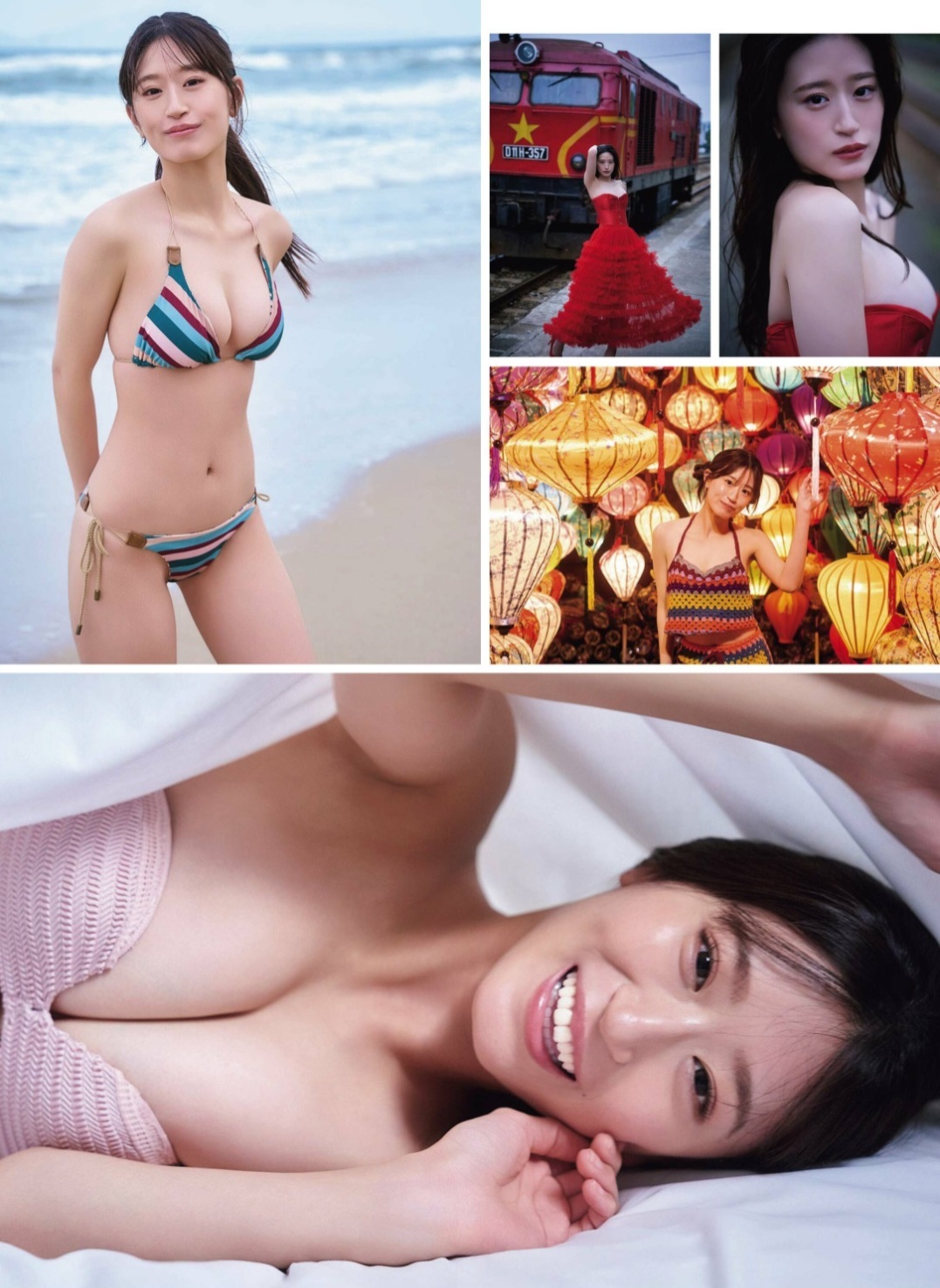 上西怜 最新グラビア水着画像⑨ 10枚目