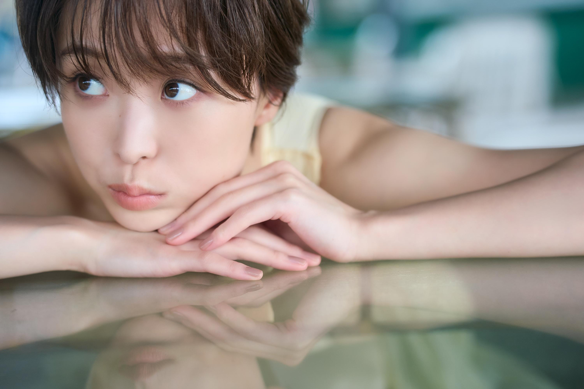 渡邊渚 最新グラビア水着画像② 2枚目