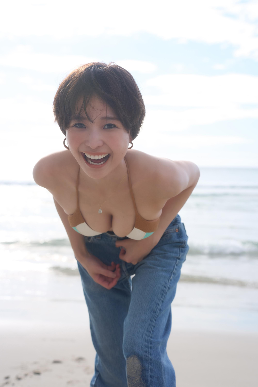 渡邊渚 最新グラビア水着画像② 3枚目