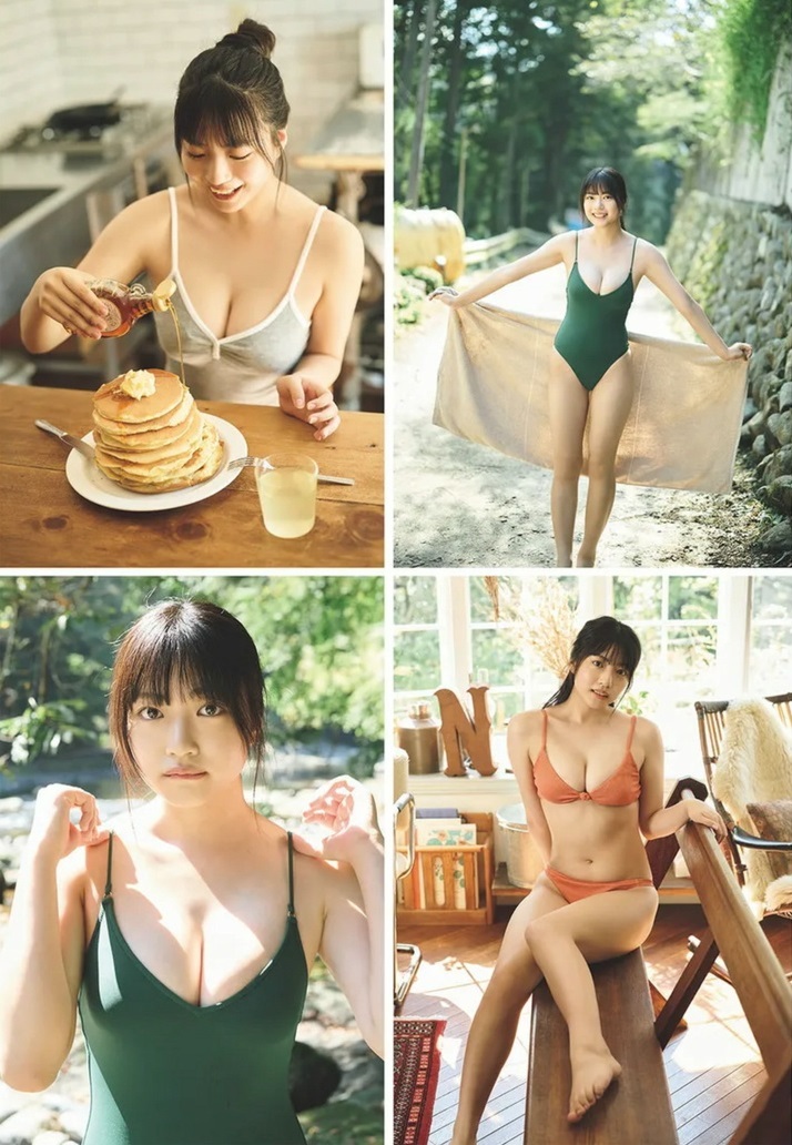 小花真彩 最新グラビア水着画像 2枚目