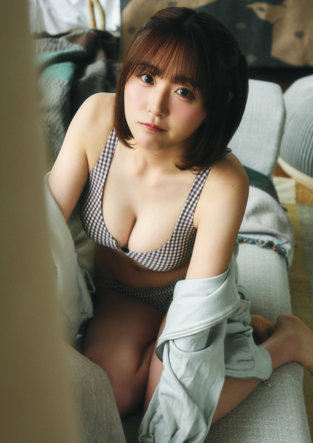 市村愛里(HKT48)最新グラビア水着画像 2枚目