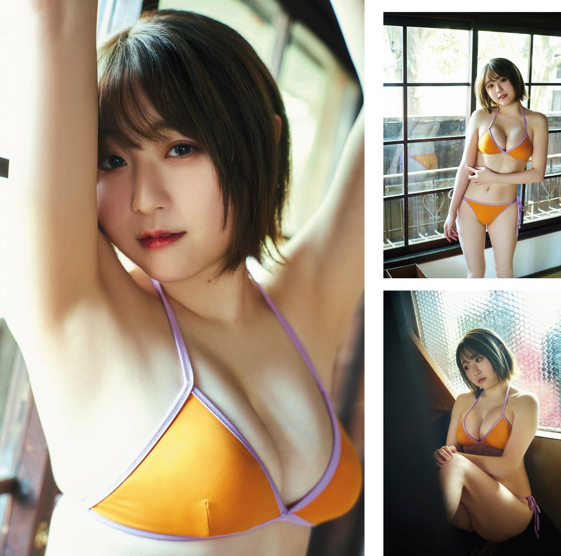市村愛里(HKT48)最新グラビア水着画像 13枚目