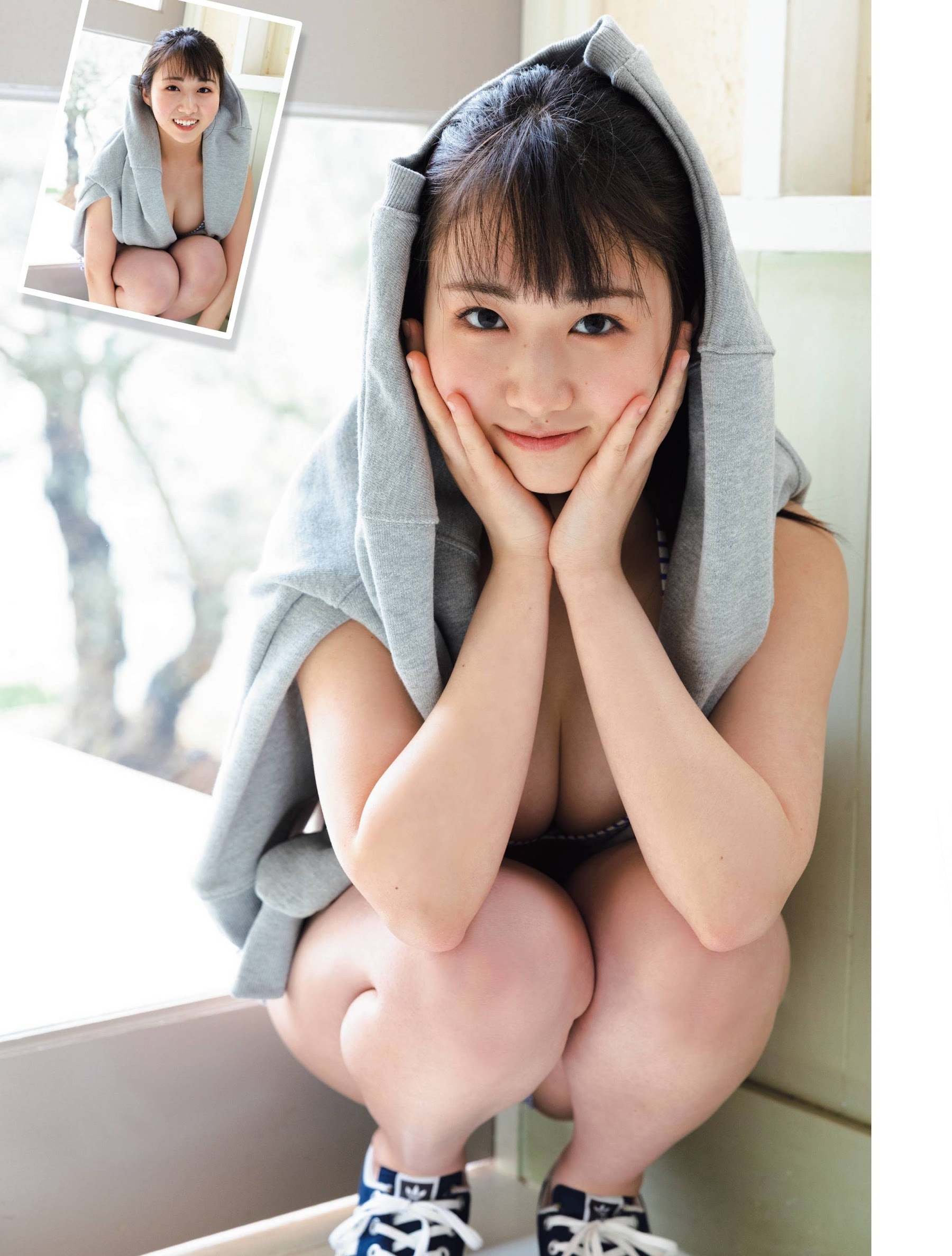 内海里音(STU48)最新グラビア水着画像 23枚目