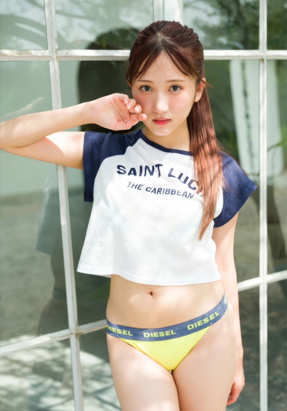 福井可憐(HKT48)最新グラビア水着画像 2枚目