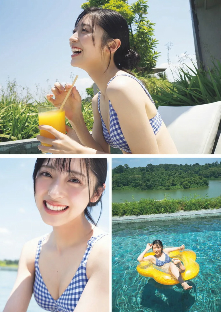 佐藤綺星(AKB48)最新グラビア水着画像 5枚目