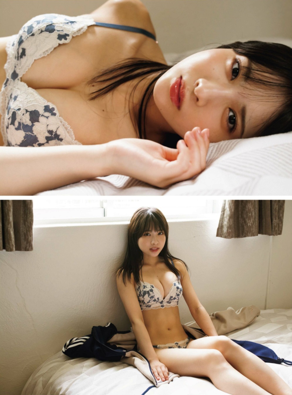 芳賀礼(NMB48)最新グラビア水着画像 4枚目