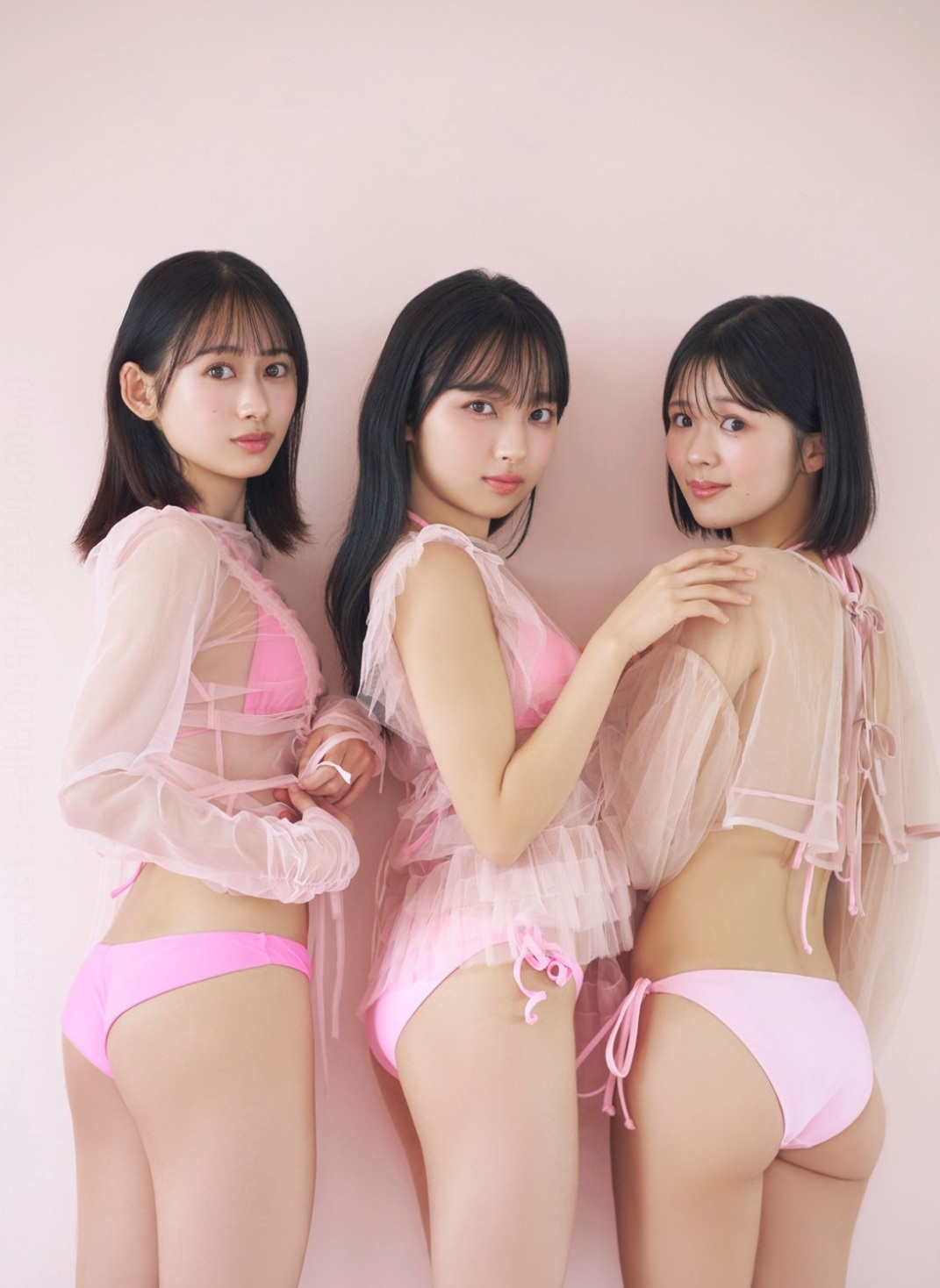 岡腰星来 田中れい 谷口詩乃(NMB48)最新グラビア水着画像 14枚目