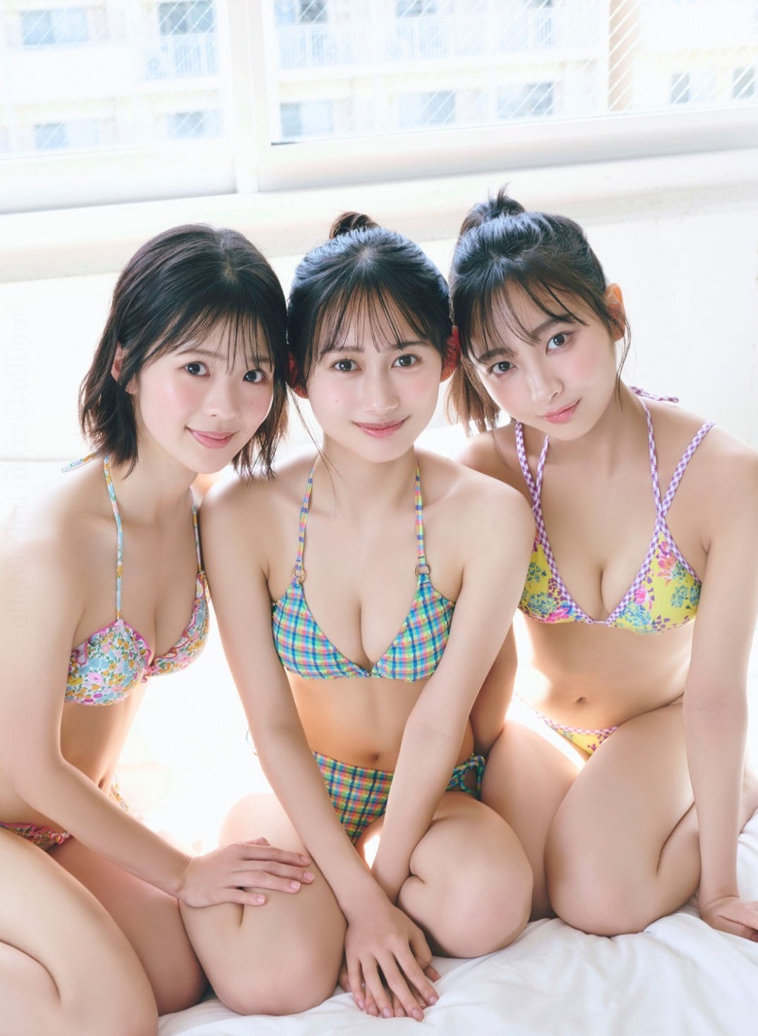 岡腰星来 田中れい 谷口詩乃(NMB48)最新グラビア水着画像 15枚目