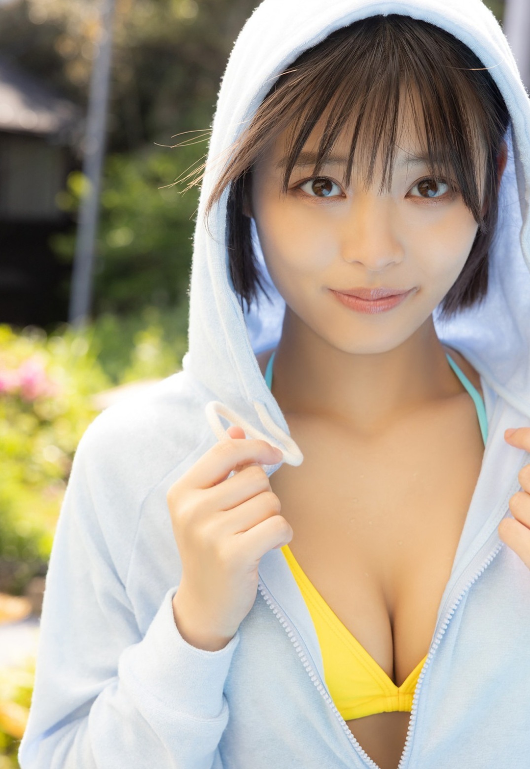 岡田絆奈(おかだ・きずな)グラビア初水着画像 8枚目