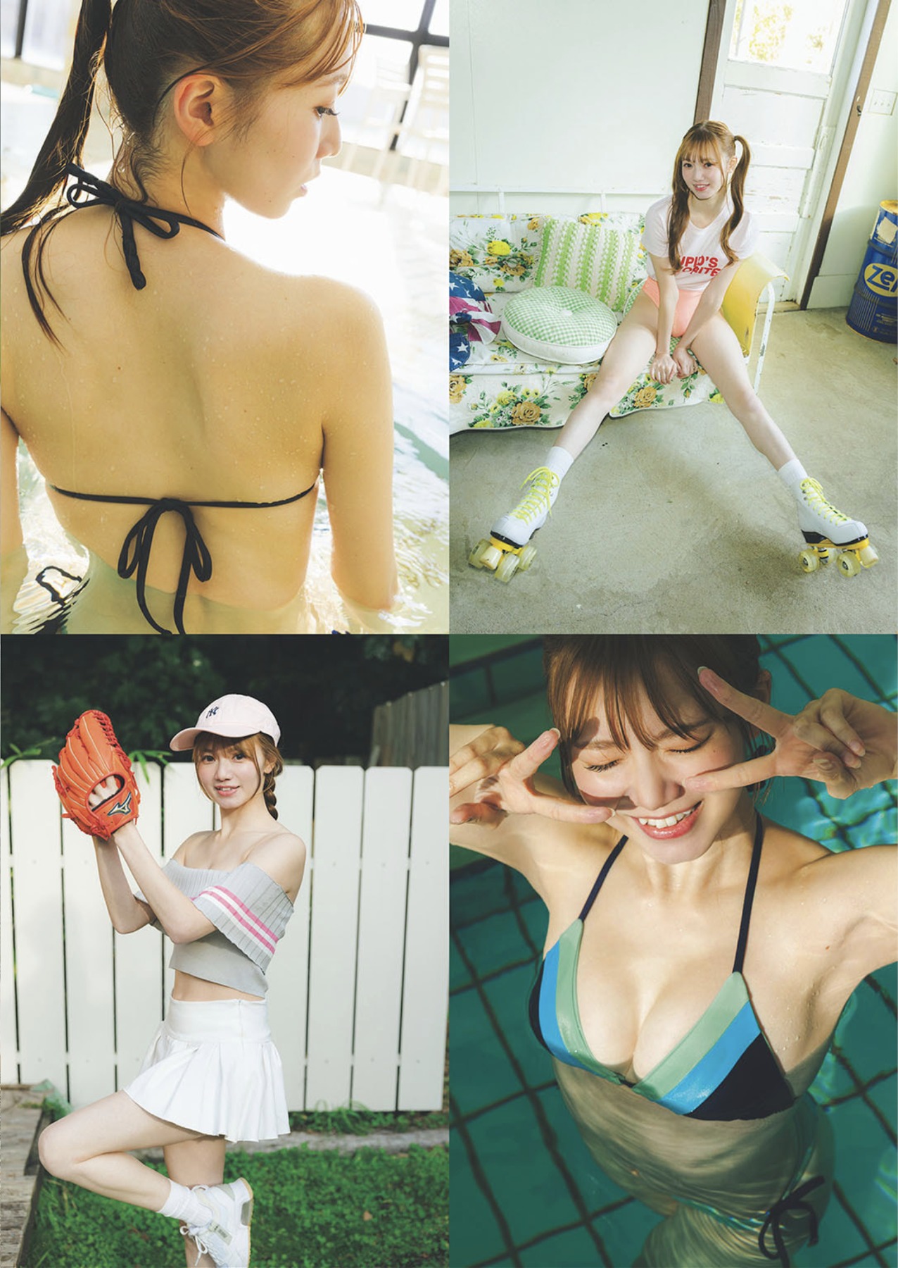 週プレWeekly Playboy 2026.04.06 No.13&14 菊池桃子「Cheer up!」 1枚目