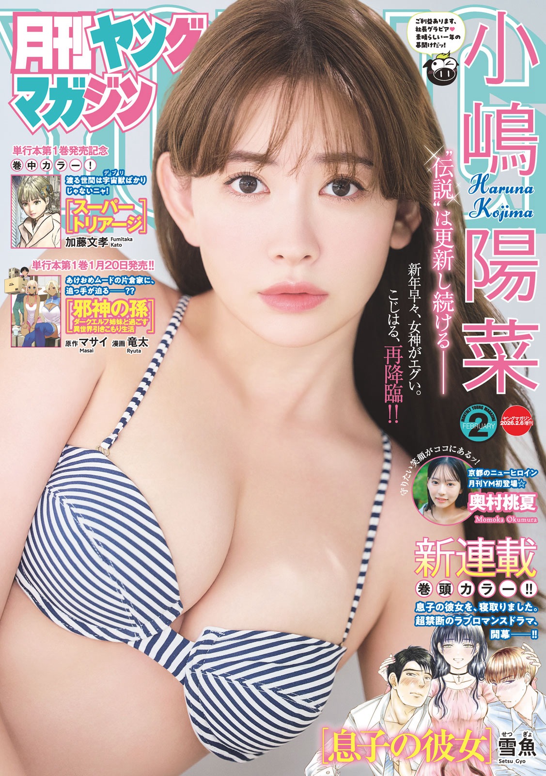 Gekkan Young Magazine 月刊ヤングマガジン 2026 No.02 小嶋陽菜 6枚目