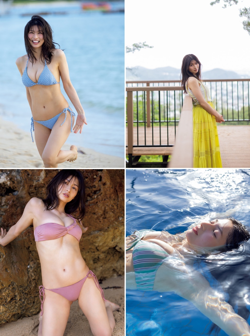 大島璃乃 最新グラビア水着画像④ 28枚目