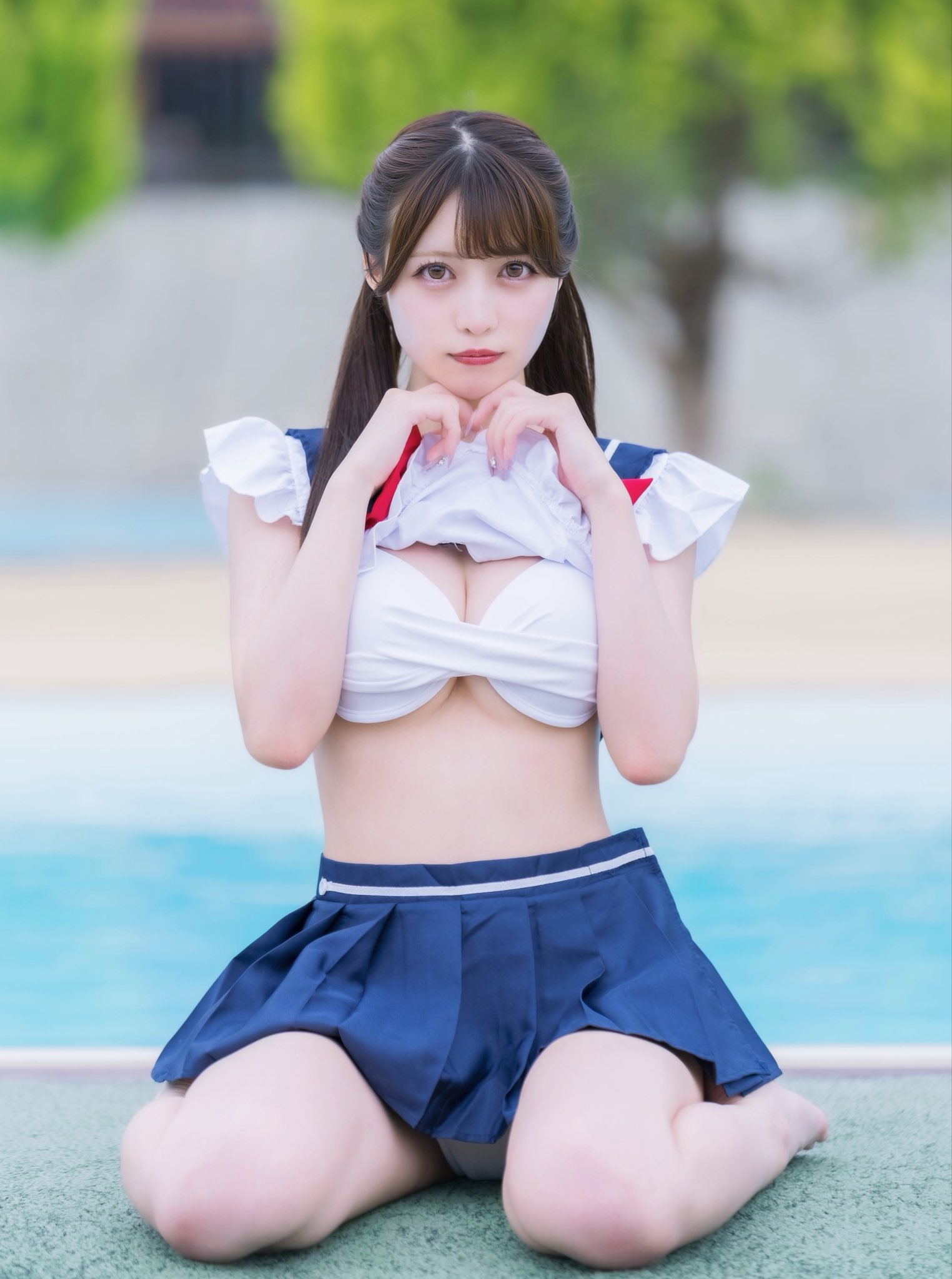 美登りみ 最新グラビア水着画像 14枚目
