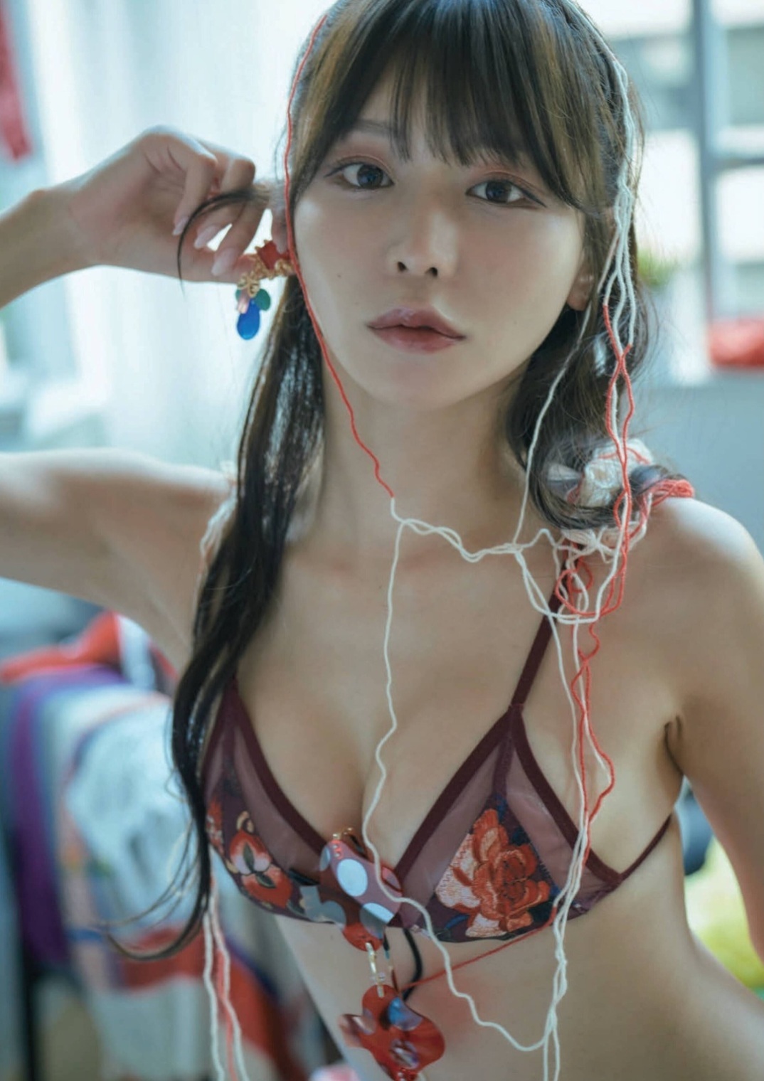 63ANGELまいか まっいいか グラビア水着画像 2枚目