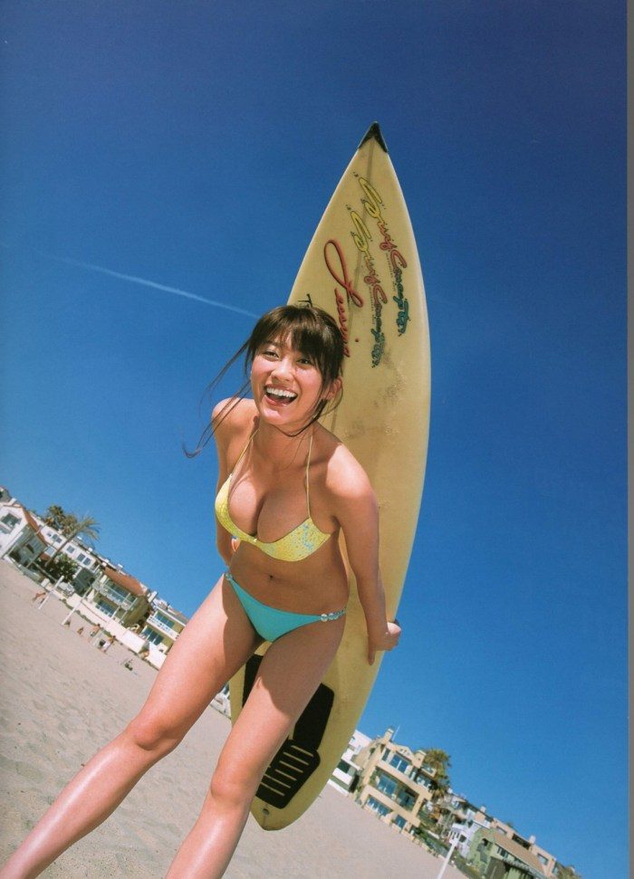 原幹恵 ビキニ画像!若い頃の抜群スタイルがたまらない! 1枚目