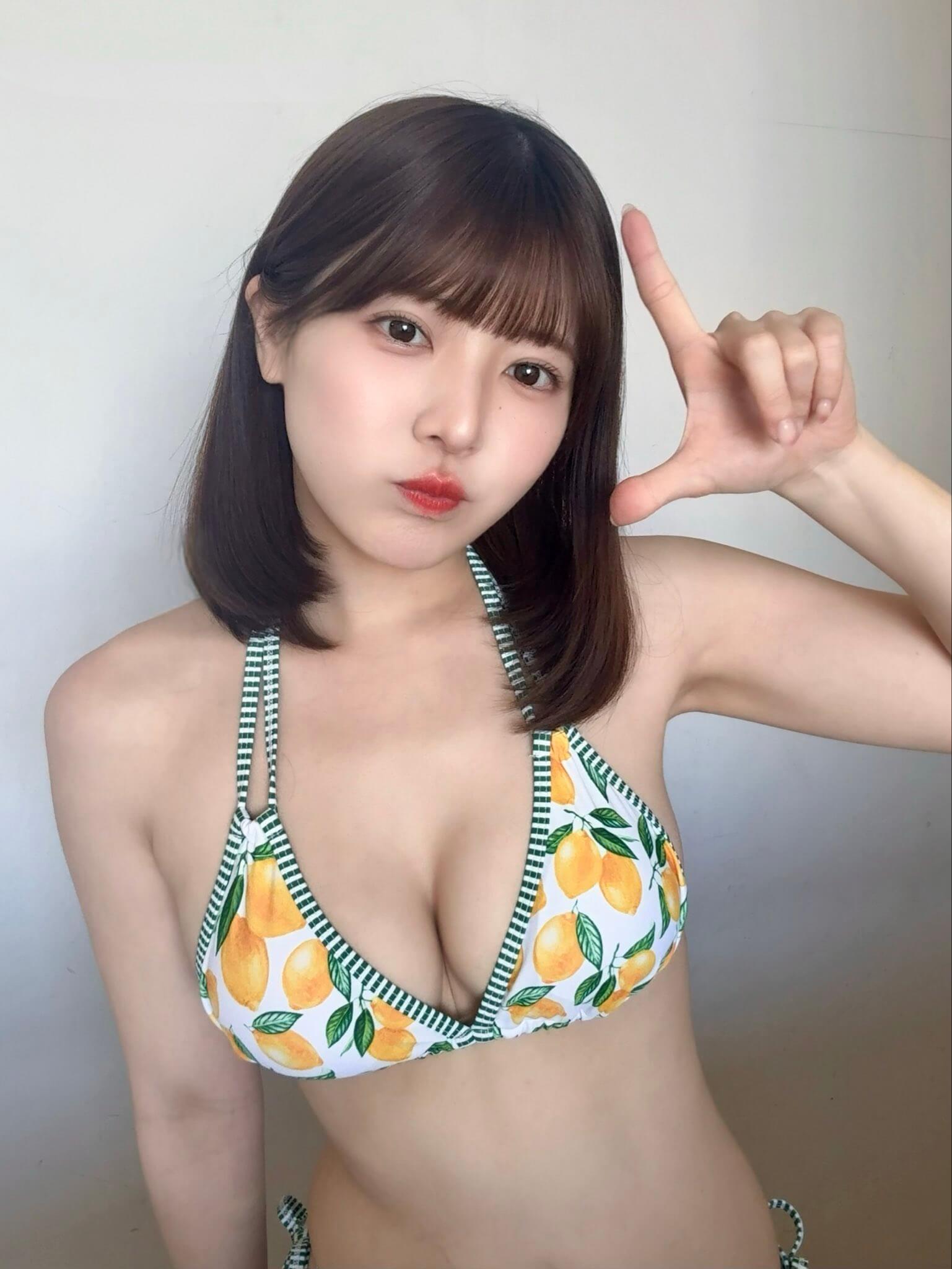 美波那緒の圧倒的水着グラビア!白肌Gカップとあどけない表情のギャップが魅せる瞬間 9枚目