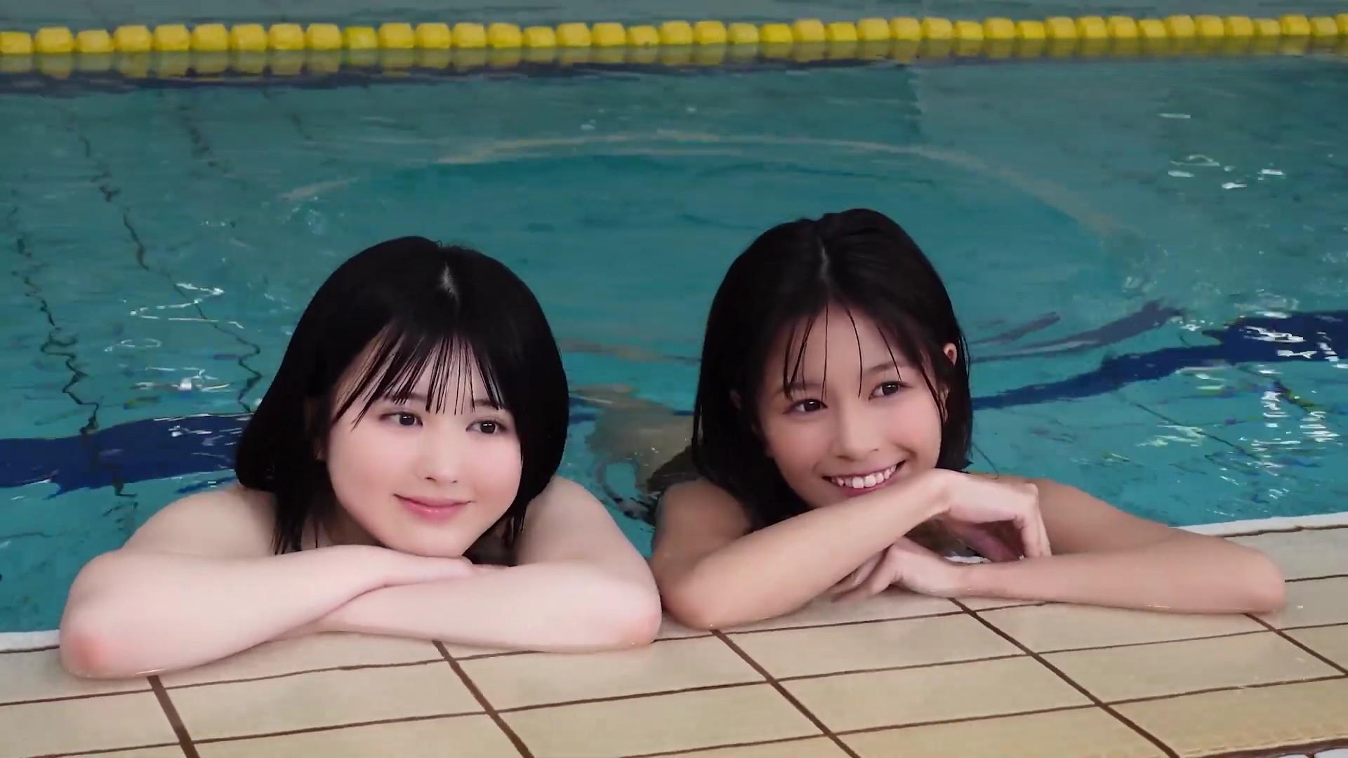 夏芽すずと池田レイラの魅力的な水着グラビア 5枚目