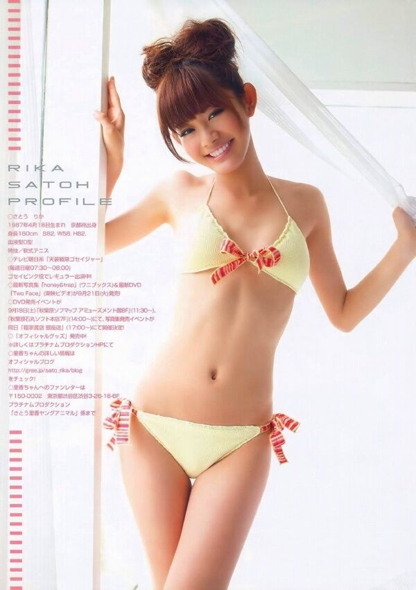 さとう里香 ビキニ画像!若い頃のかわいさと抜群スタイルがたまらない! 17枚目