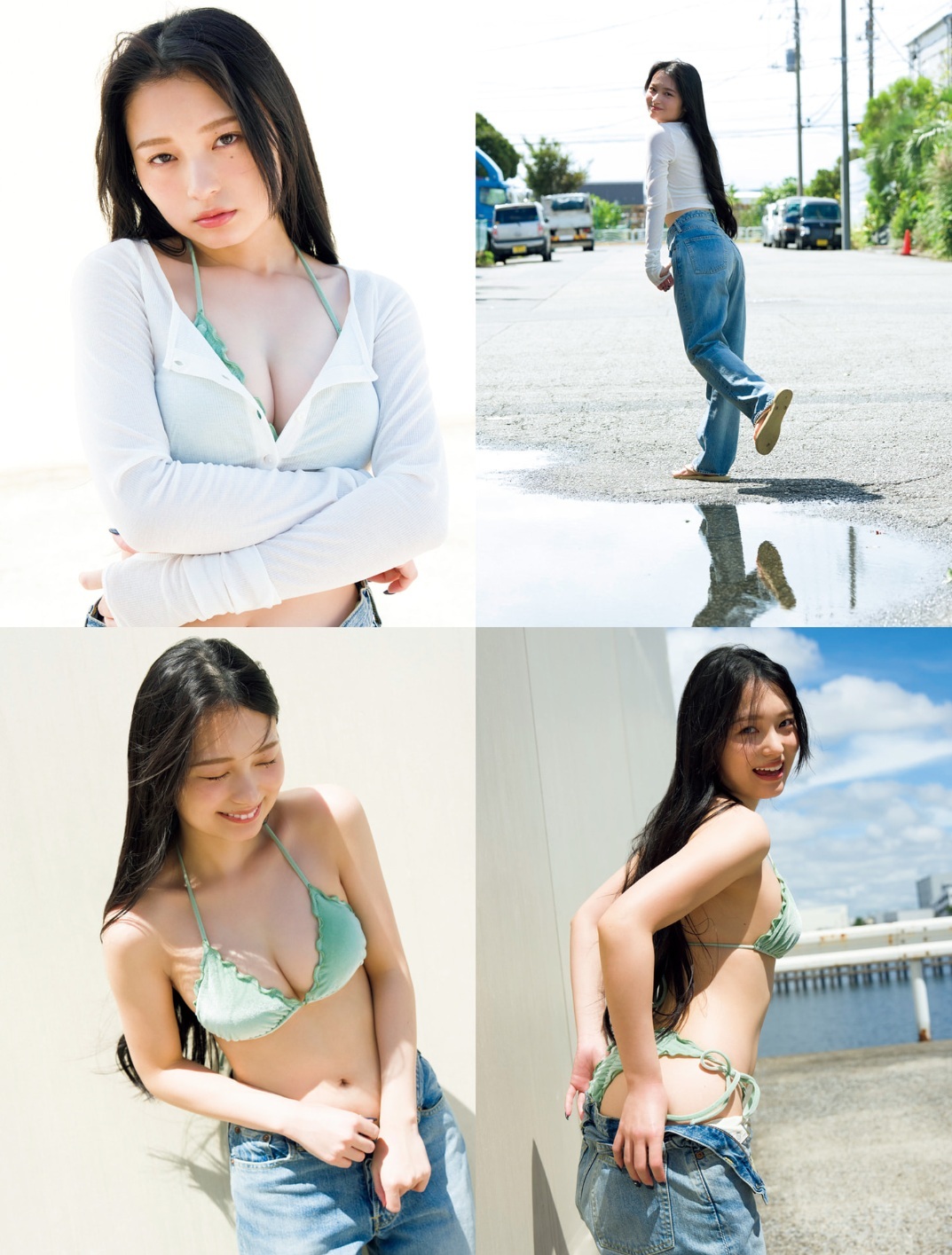 桐原美月 最新グラビア水着画像② 14枚目