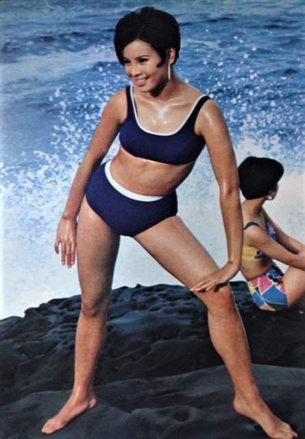 由美かおる ビキニ画像!若い頃の美しさと抜群スタイルがたまらない! 4枚目