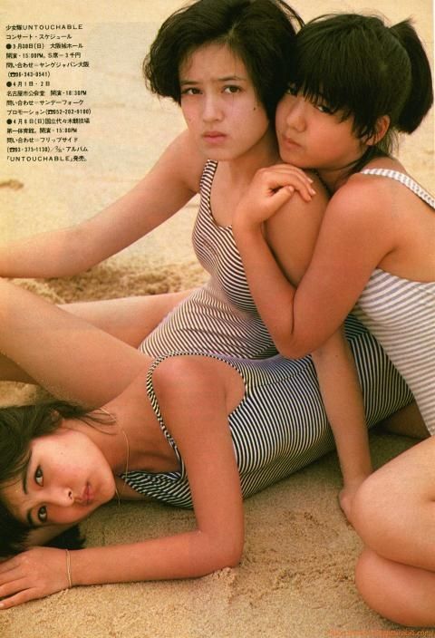 少女隊 水着画像!若い頃のかわいさがたまらない! 2枚目