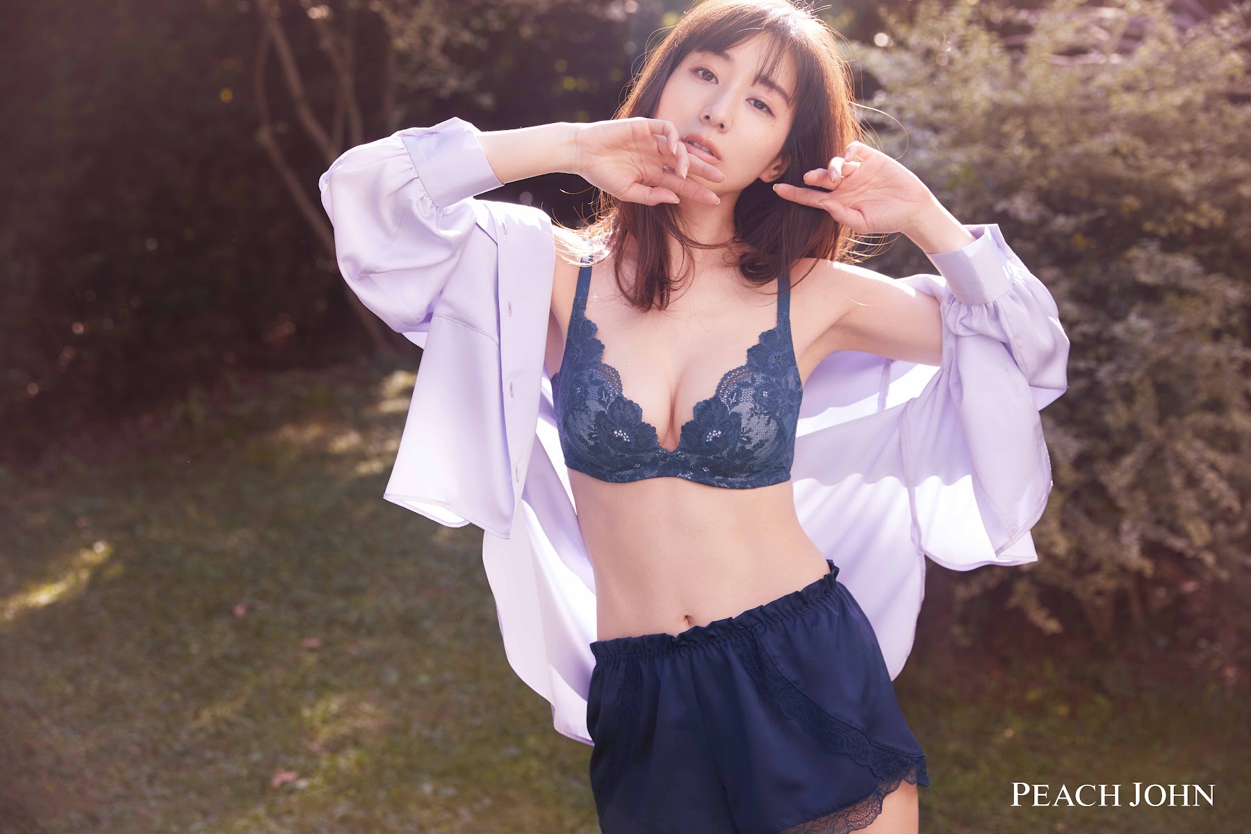 田中みな実がPEACH JOHNの新ミューズに就任、「ミラクルブラ」着用のビジュアルも公開 (2021.01.20) 5枚目